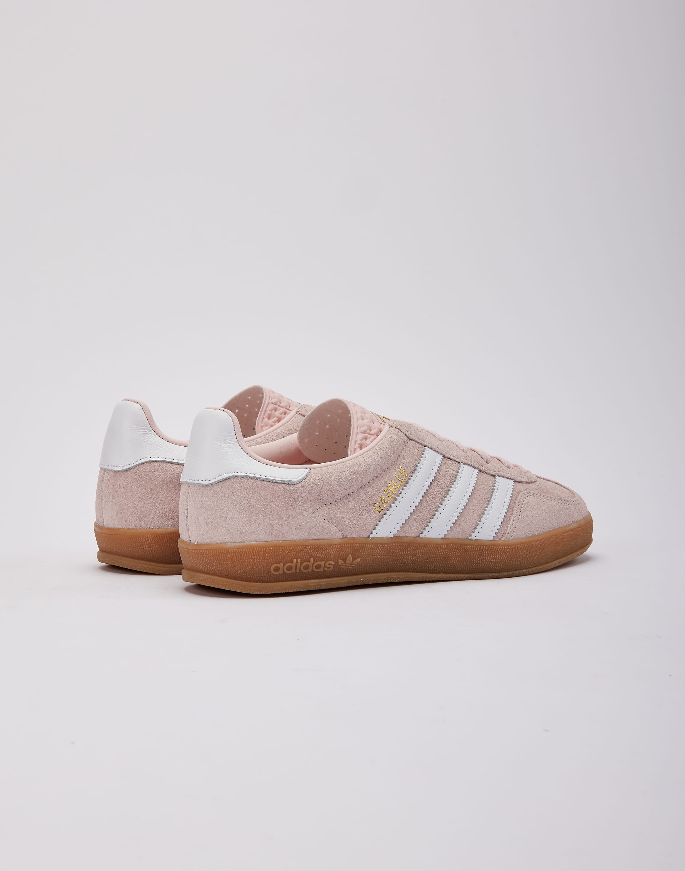 adidas Gazelle Indoor Shoes - Women's - Sandy Pink / Cloud White / Gum - 10 adidas Gazelle Indoor Shoes - Women's - Sandy Pink / Cloud White / Gum - 10
