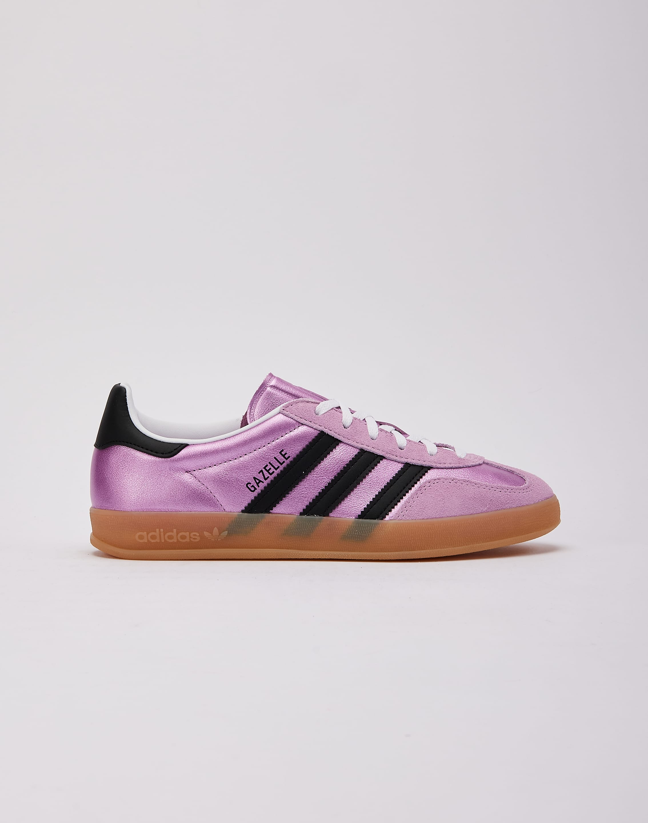 adidas Gazelle Indoor Shoes - Women's - Bliss Lilac / Core Black / Purple - 10 adidas Gazelle Indoor Shoes - Women's - Bliss Lilac / Core Black / Purple - 10