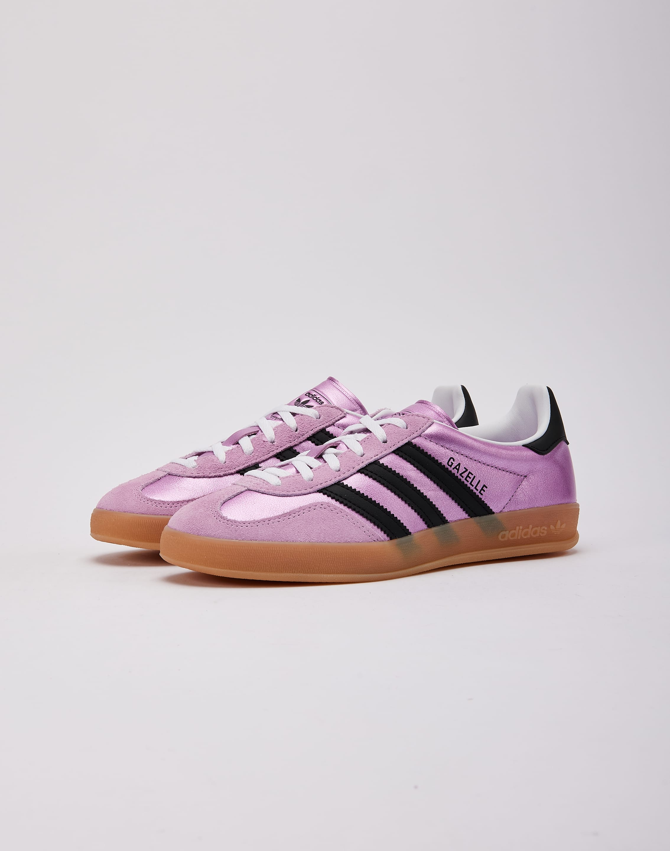 adidas Gazelle Indoor Shoes - Women's - Bliss Lilac / Core Black / Purple - 9 adidas Gazelle Indoor Shoes - Women's - Bliss Lilac / Core Black / Purple - 9