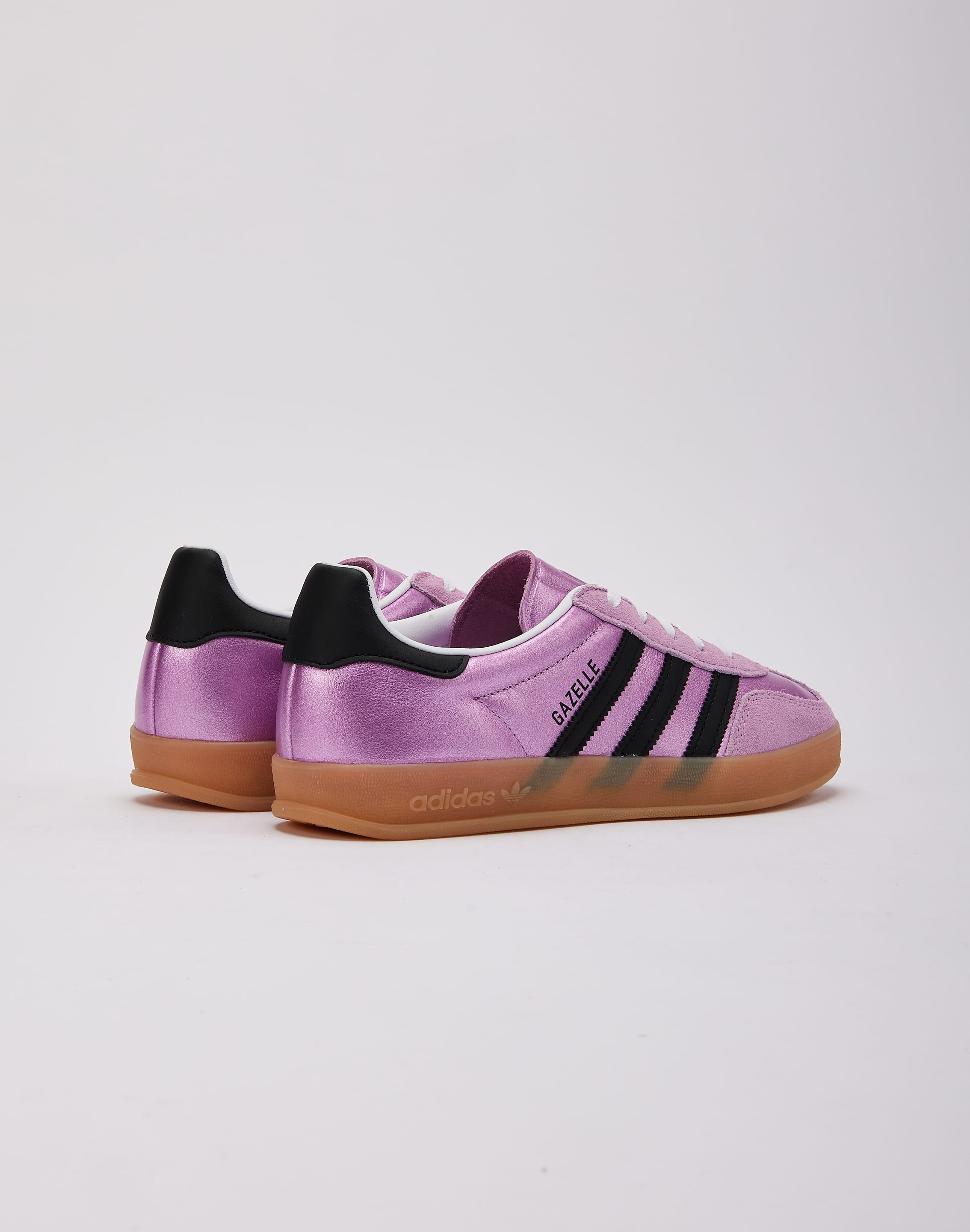 adidas Gazelle Indoor Shoes - Women's - Bliss Lilac / Core Black / Purple - 10 adidas Gazelle Indoor Shoes - Women's - Bliss Lilac / Core Black / Purple - 10