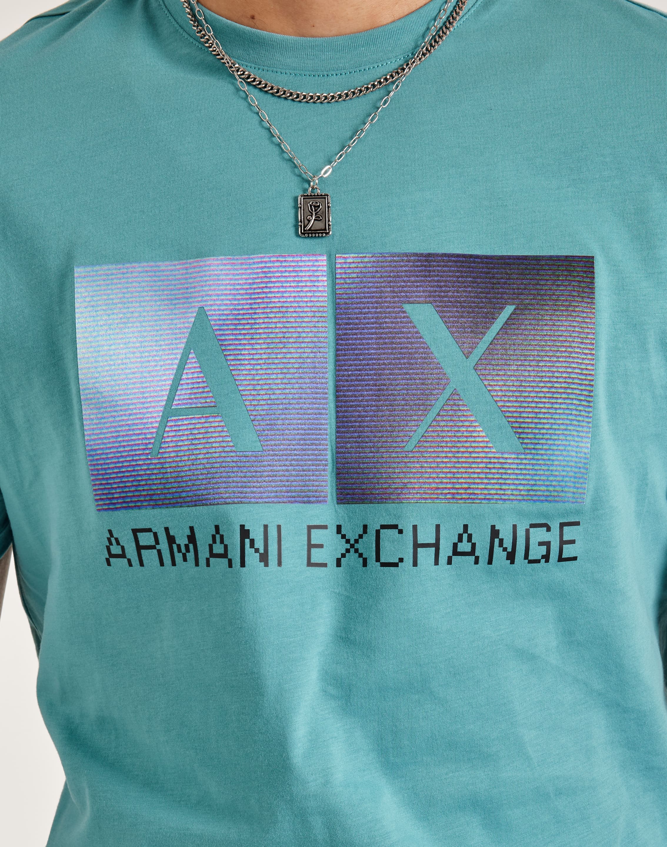 Photo of Armani Exchange Box Logo Tee