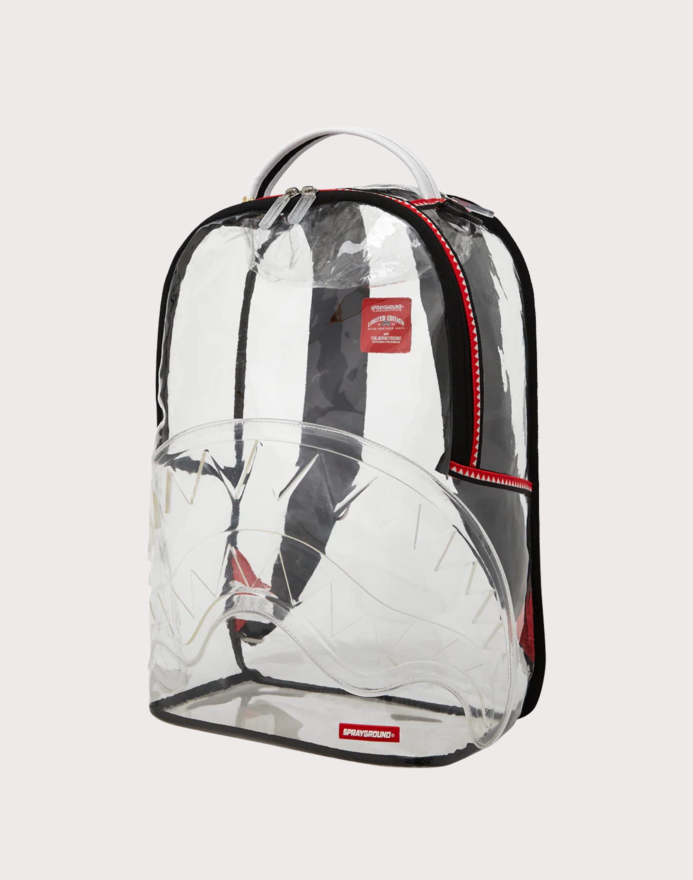 Sprayground Clear Shark Backpack – DTLR - Main Image