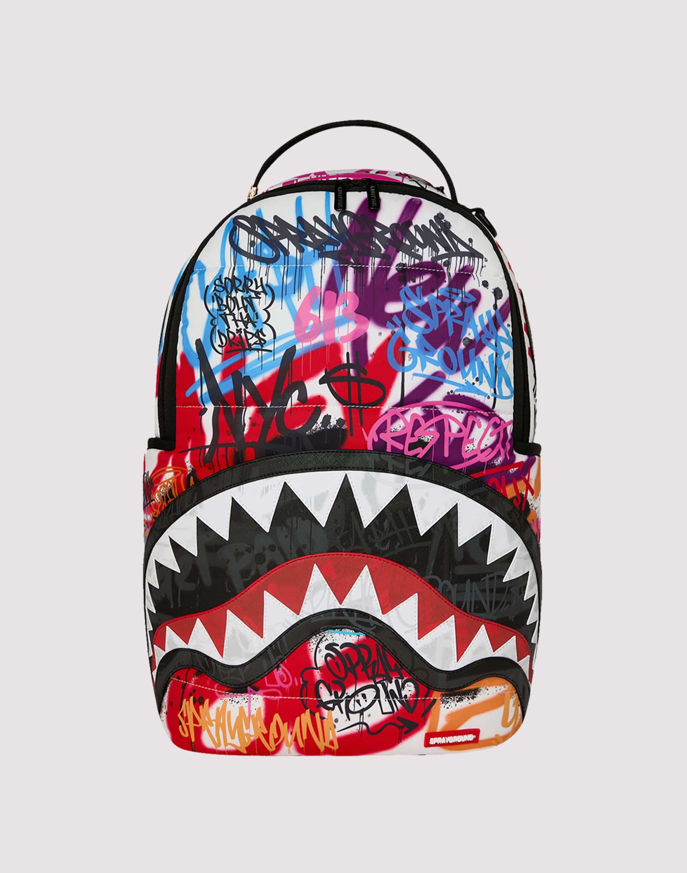 Photo of Sprayground Tagged Puffer Backpack
