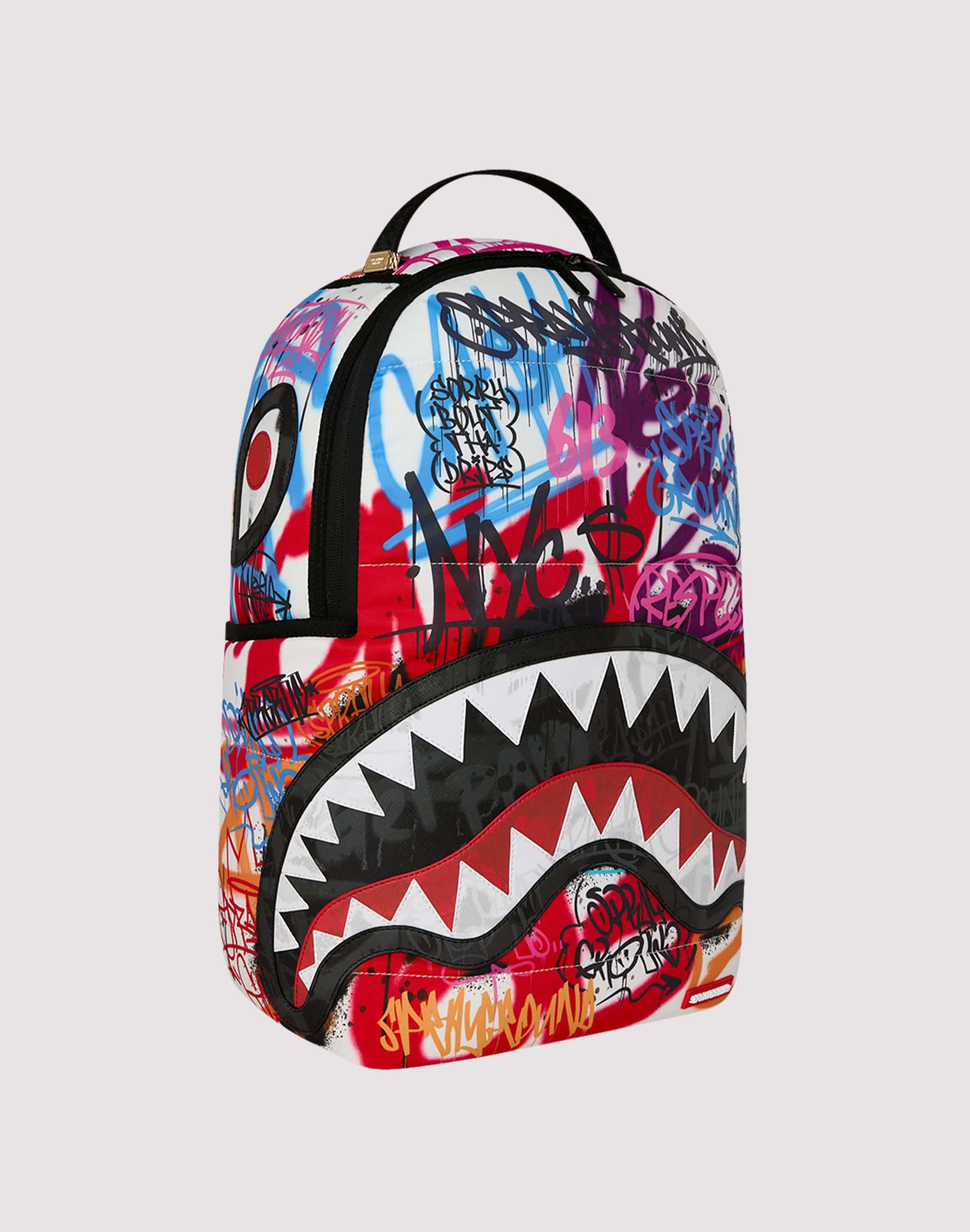 Photo of Sprayground Tagged Puffer Backpack