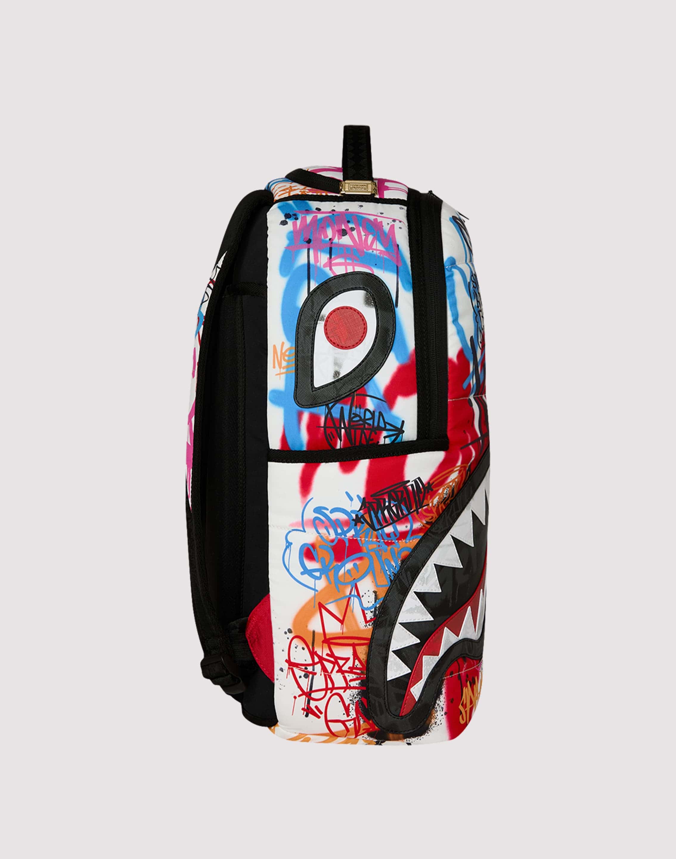 Photo of Sprayground Tagged Puffer Backpack
