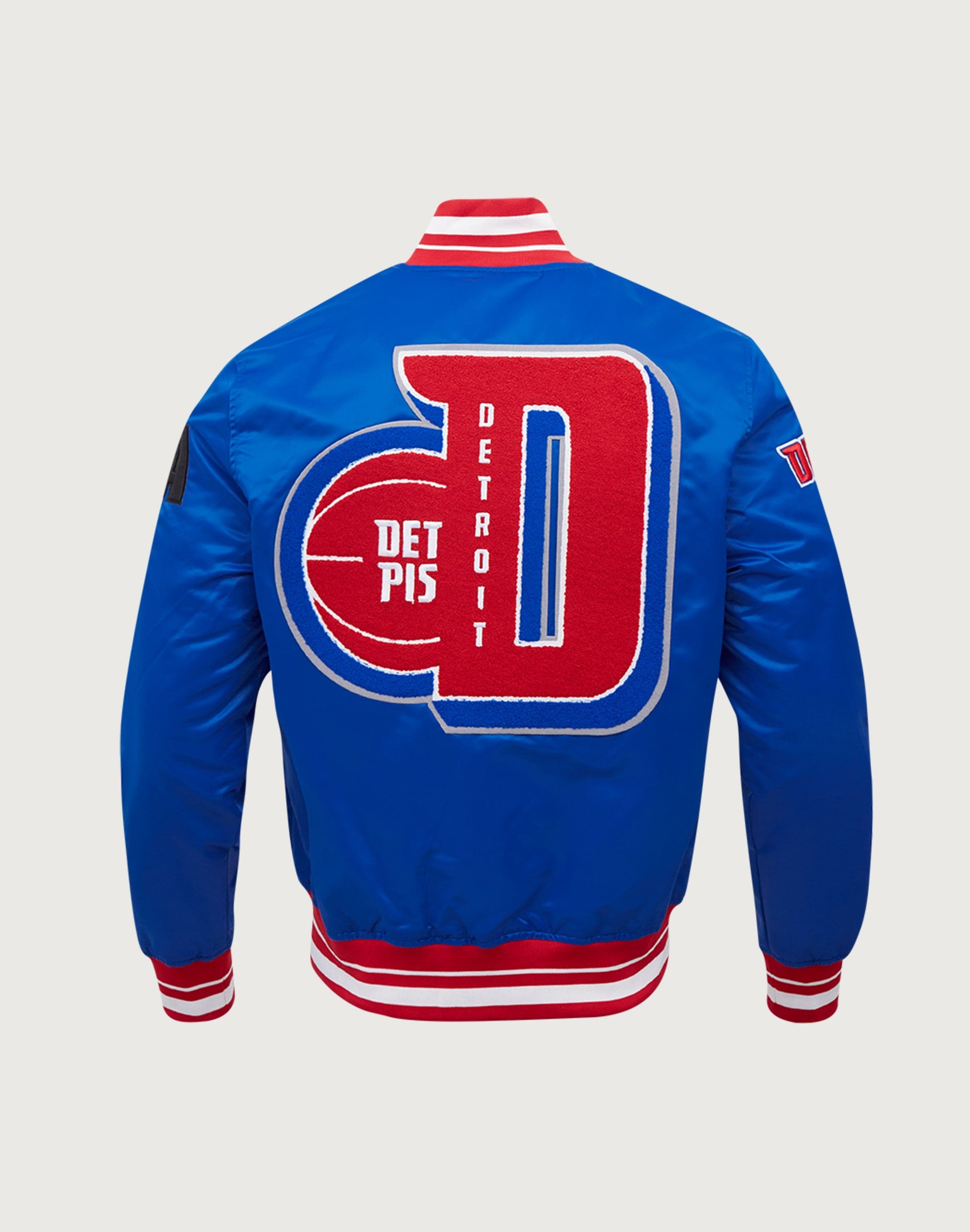 Photo of Pro Standard NBA Detroit Pistons Mashup Rib Satin Jacket