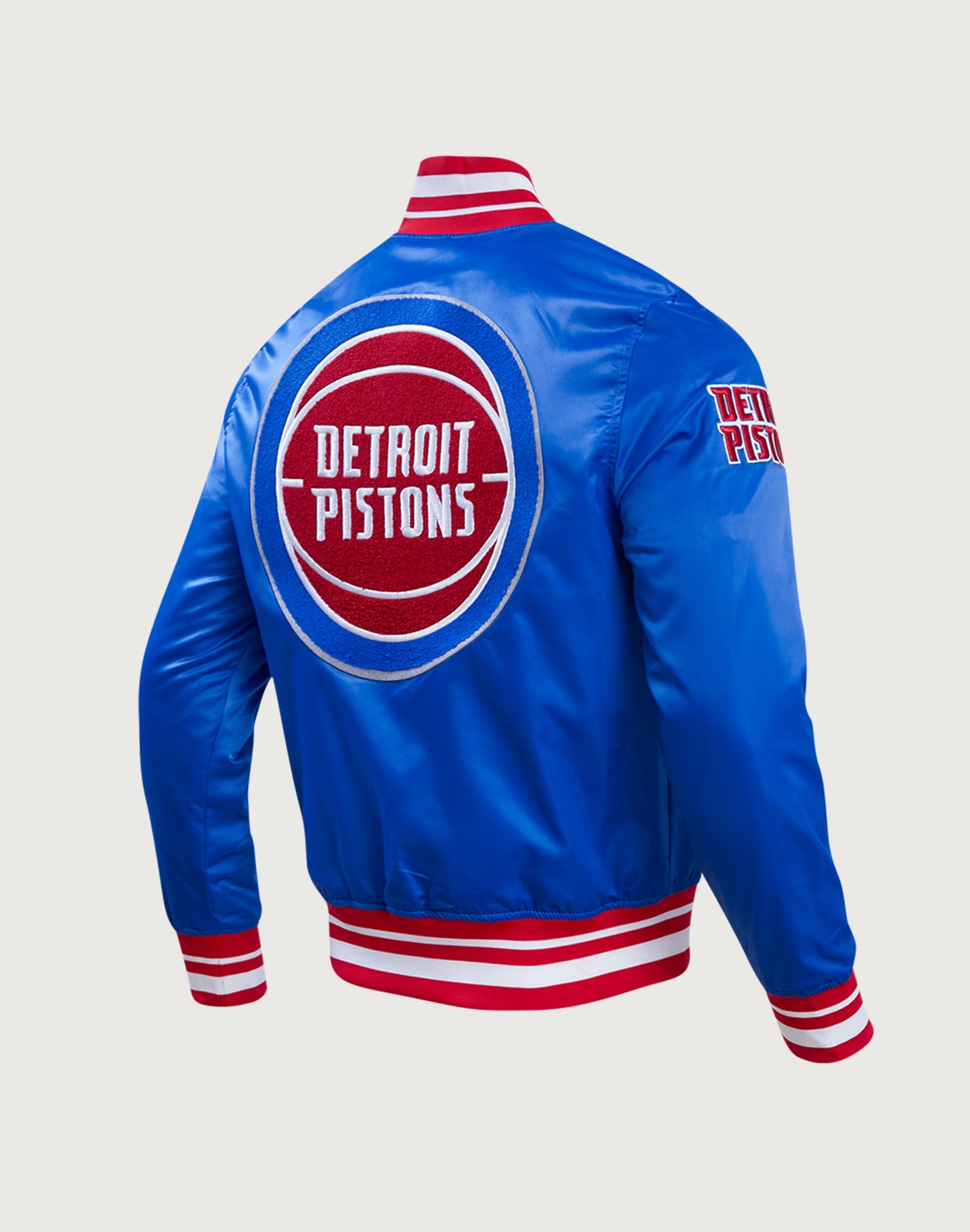 Photo of Pro Standard NBA Detroit Pistons Retro Classic Rib Satin Jacket