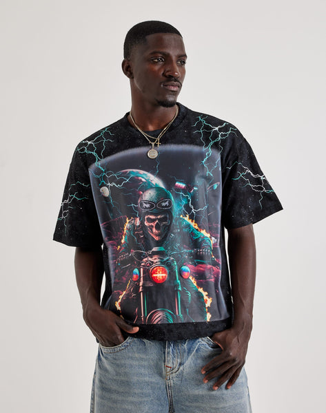トップス BIO wear SKULL LAYERD L/S TEE BKYS_T1254-BLK_M-030_grande.