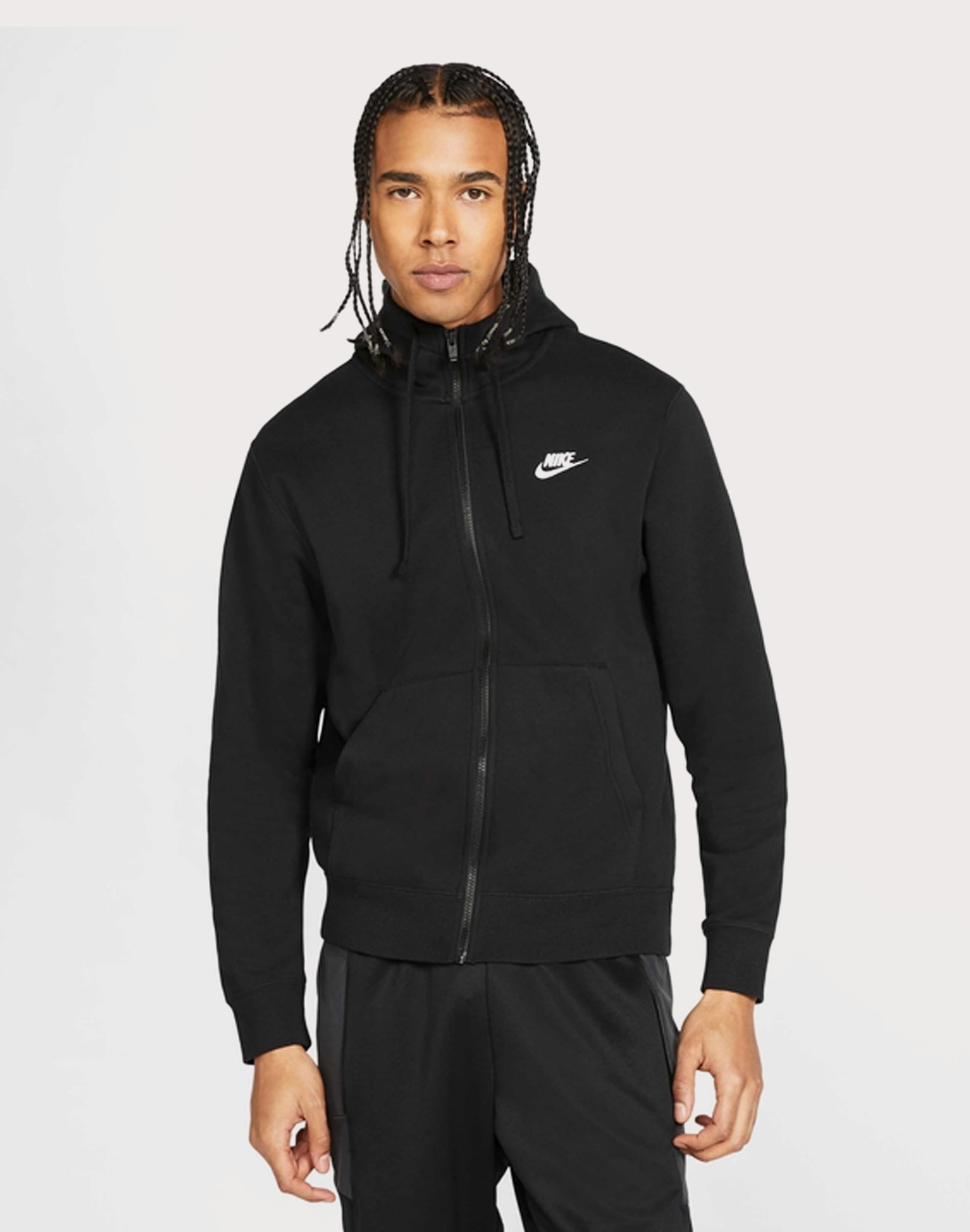 Nike Club Fleece Full-Zip Hoodie Tall – DTLR - Main Image