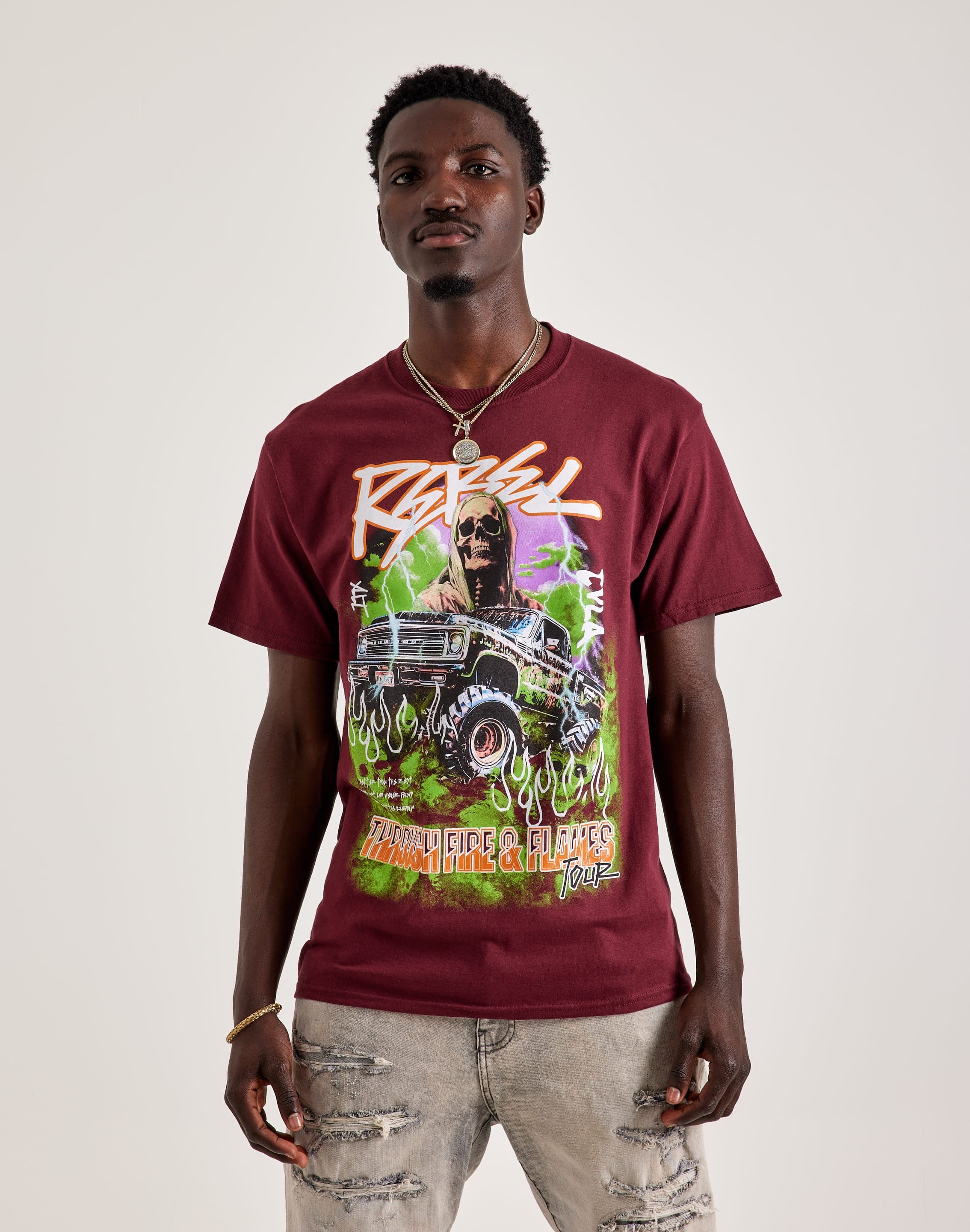 Photo of CVLA Fire & Flames Tour Tee