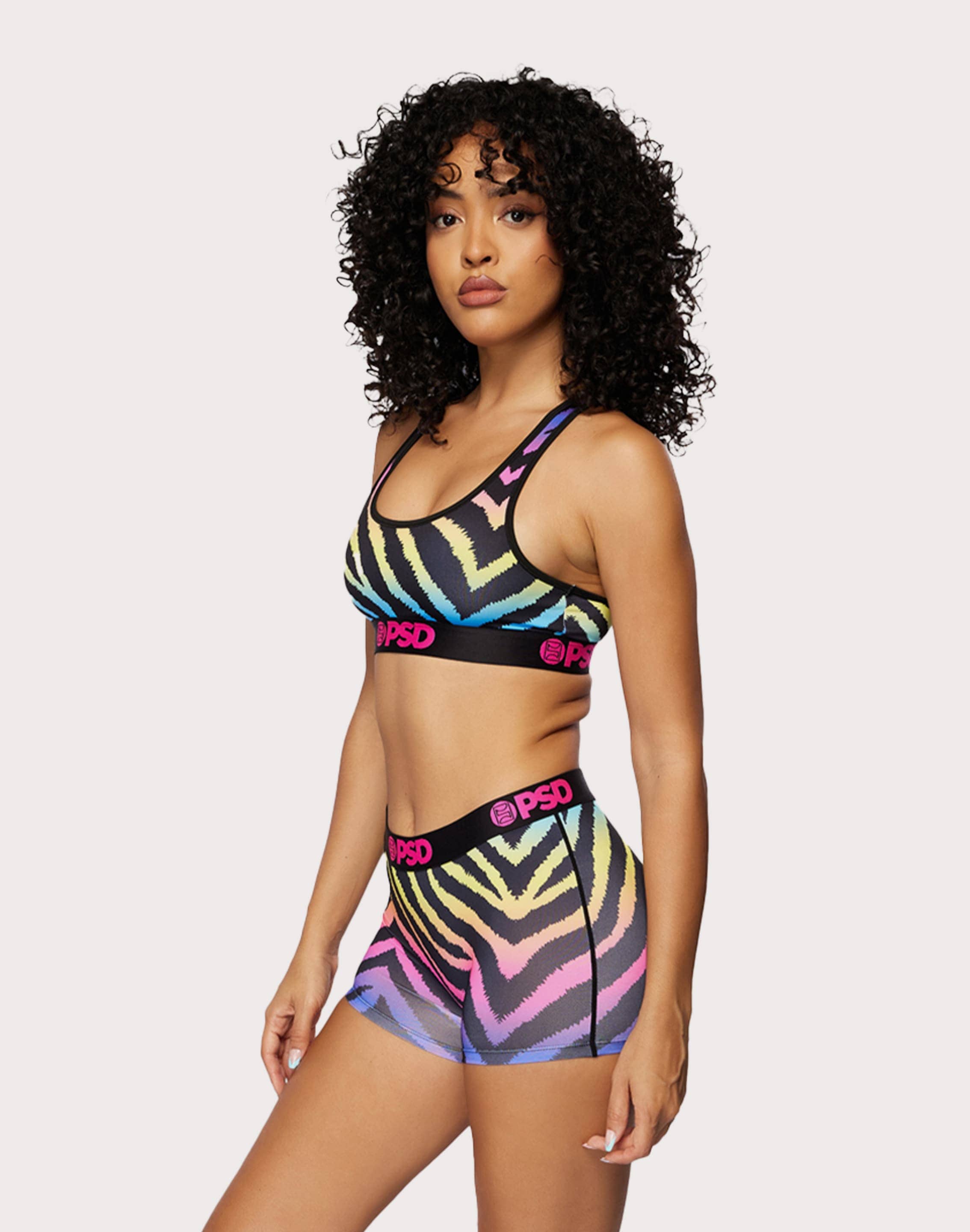 Psd Underwear W SU22 RAINBOW ZEBRA SB