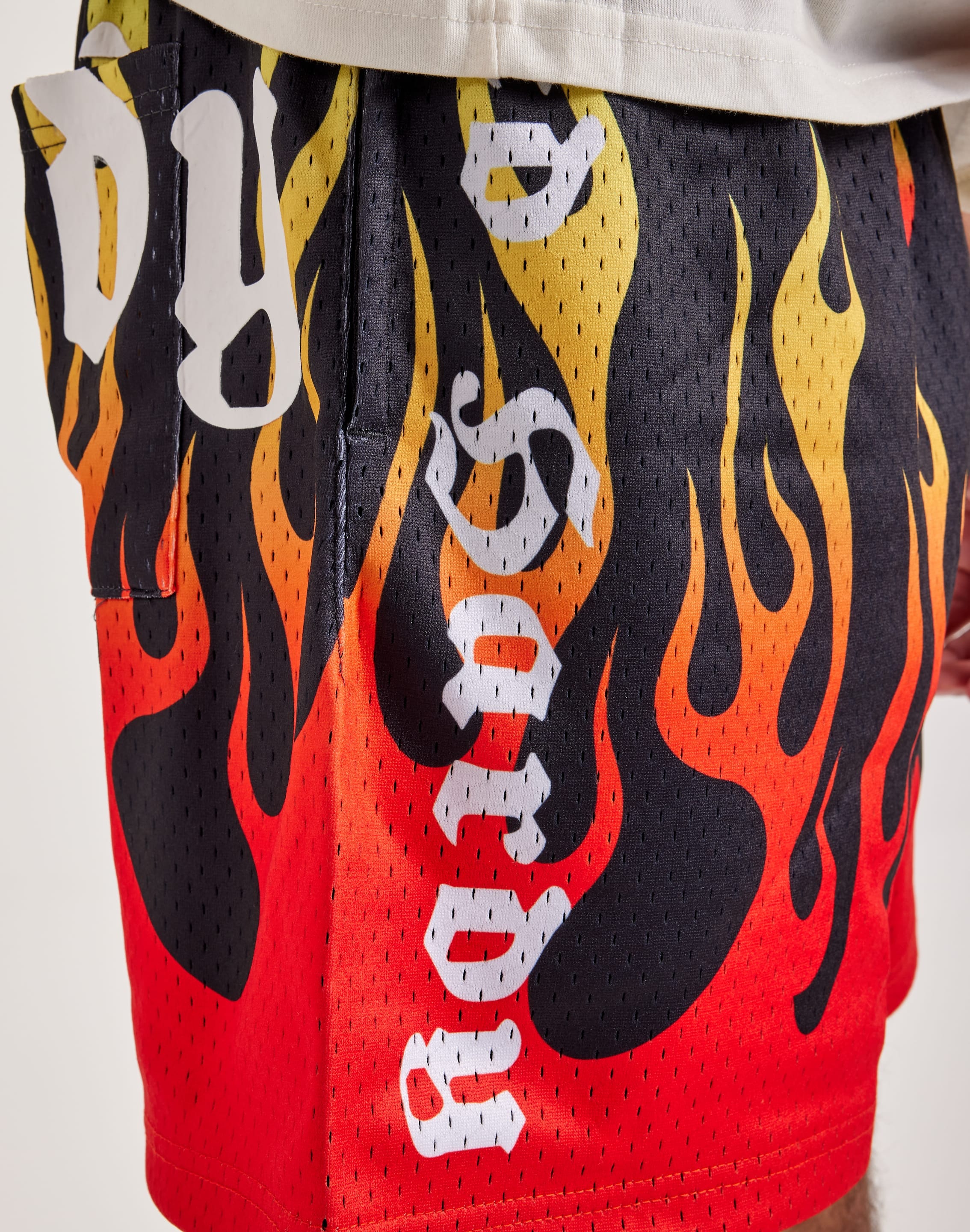 Ed Hardy Fire Skull Mesh Shorts – DTLR