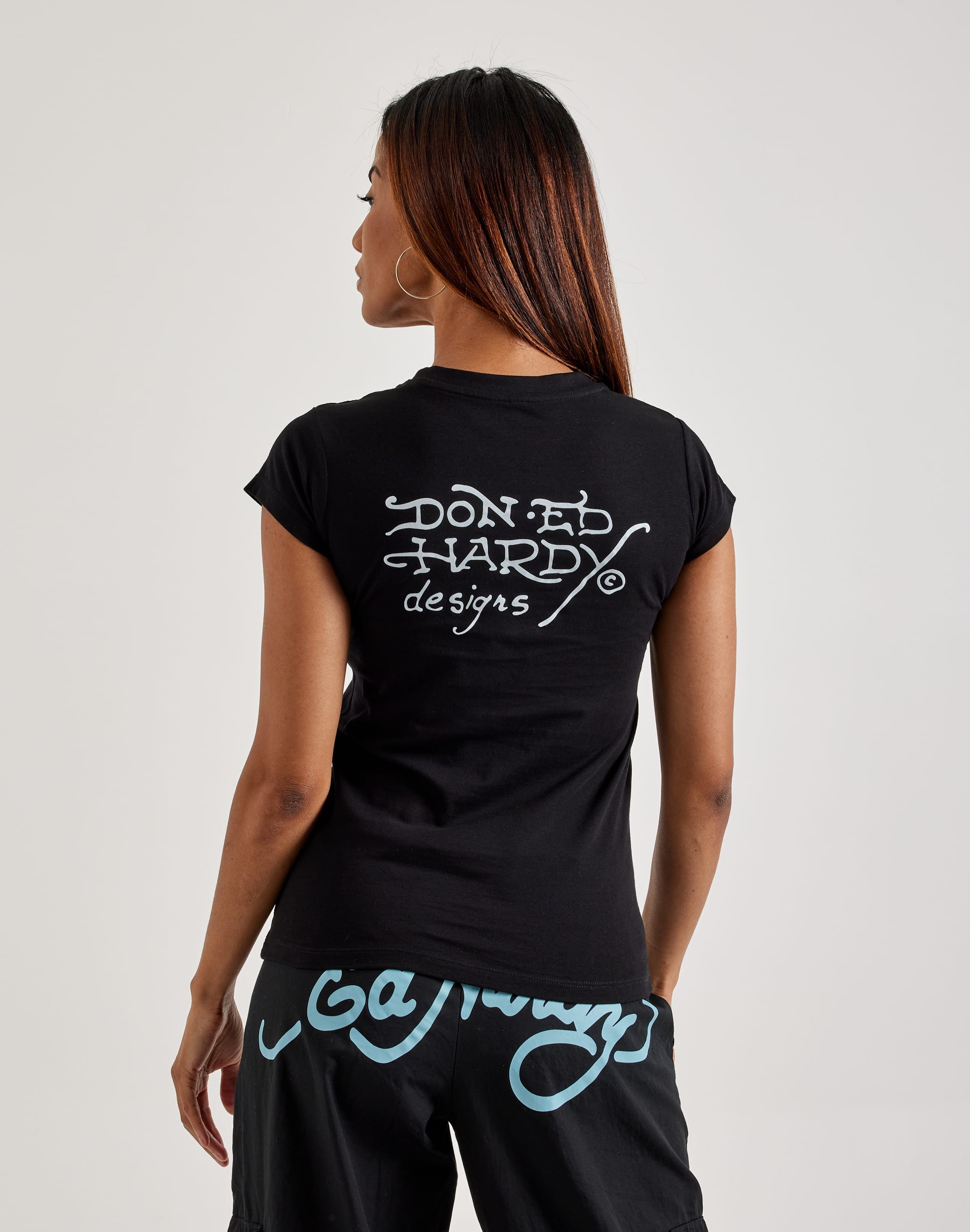 Ed Hardy Anchor Rose Slim-Fit Tee – DTLR - Main Image