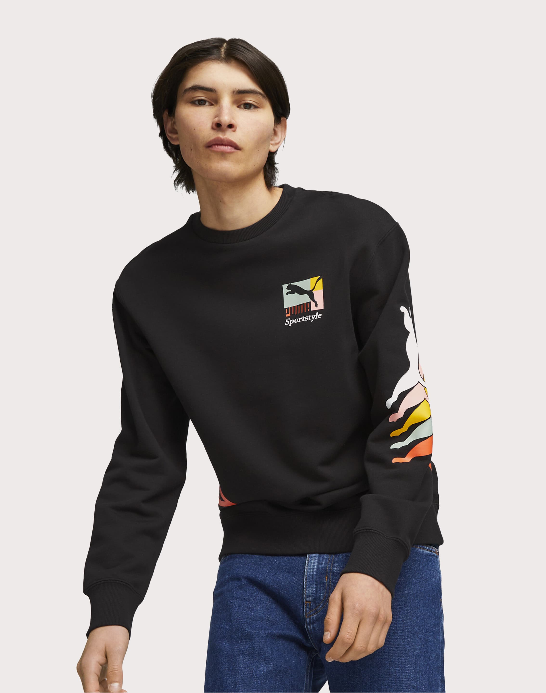 Photo of Puma Brand Love Fleece Crewneck Sweatshirt