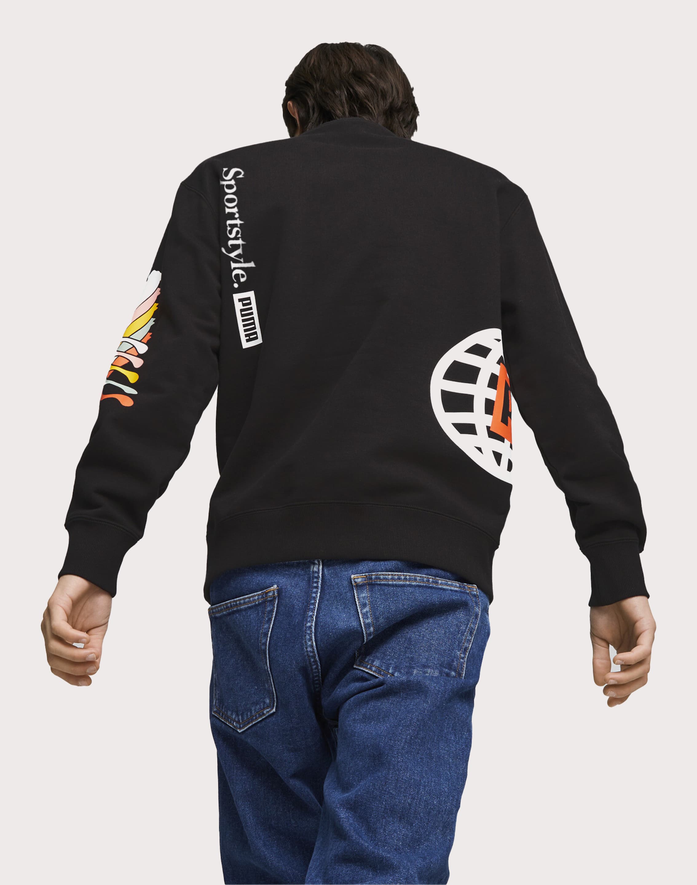 Photo of Puma Brand Love Fleece Crewneck Sweatshirt