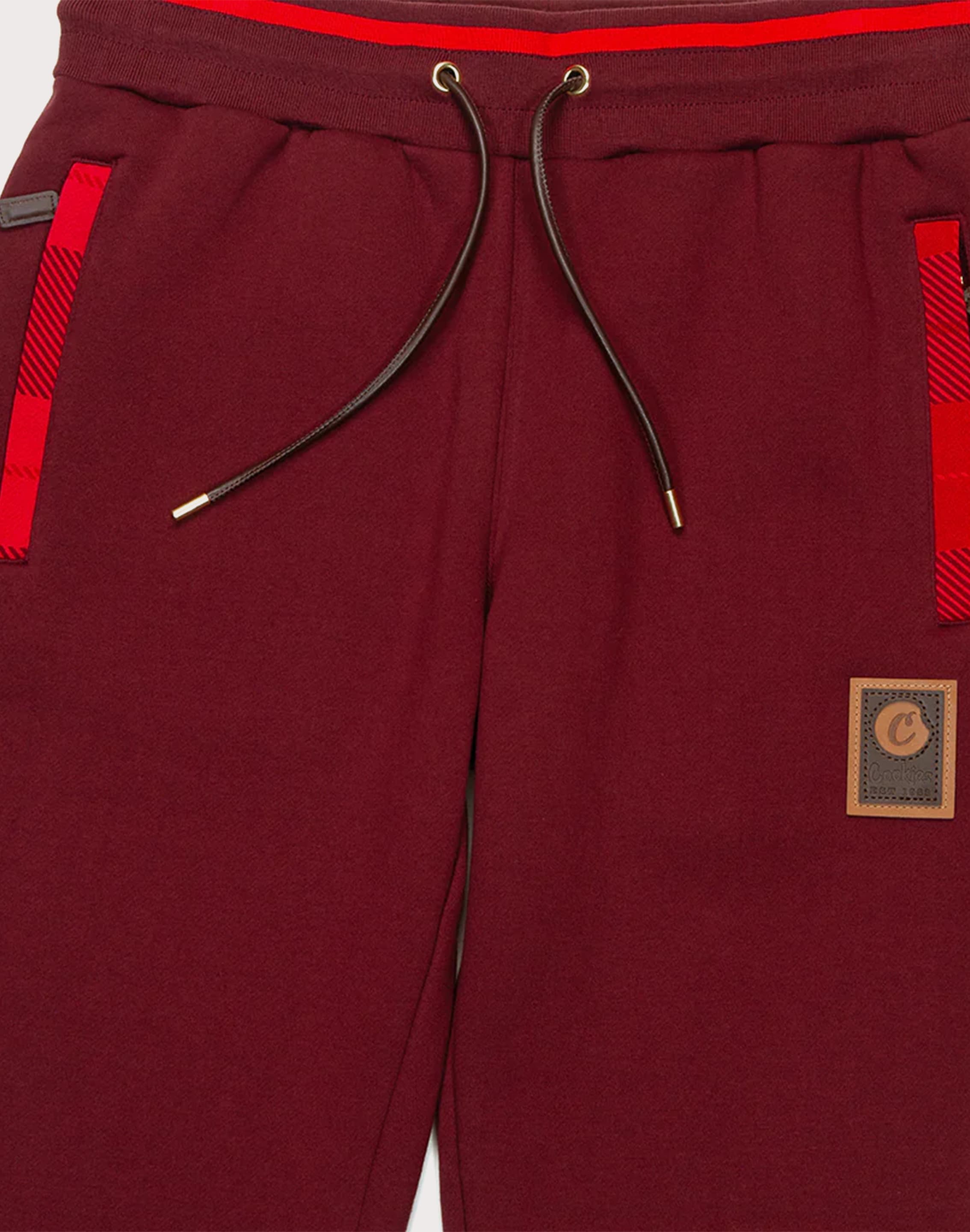 Photo of Cookies Sf Park Ave Burgundy Fleece Joggers