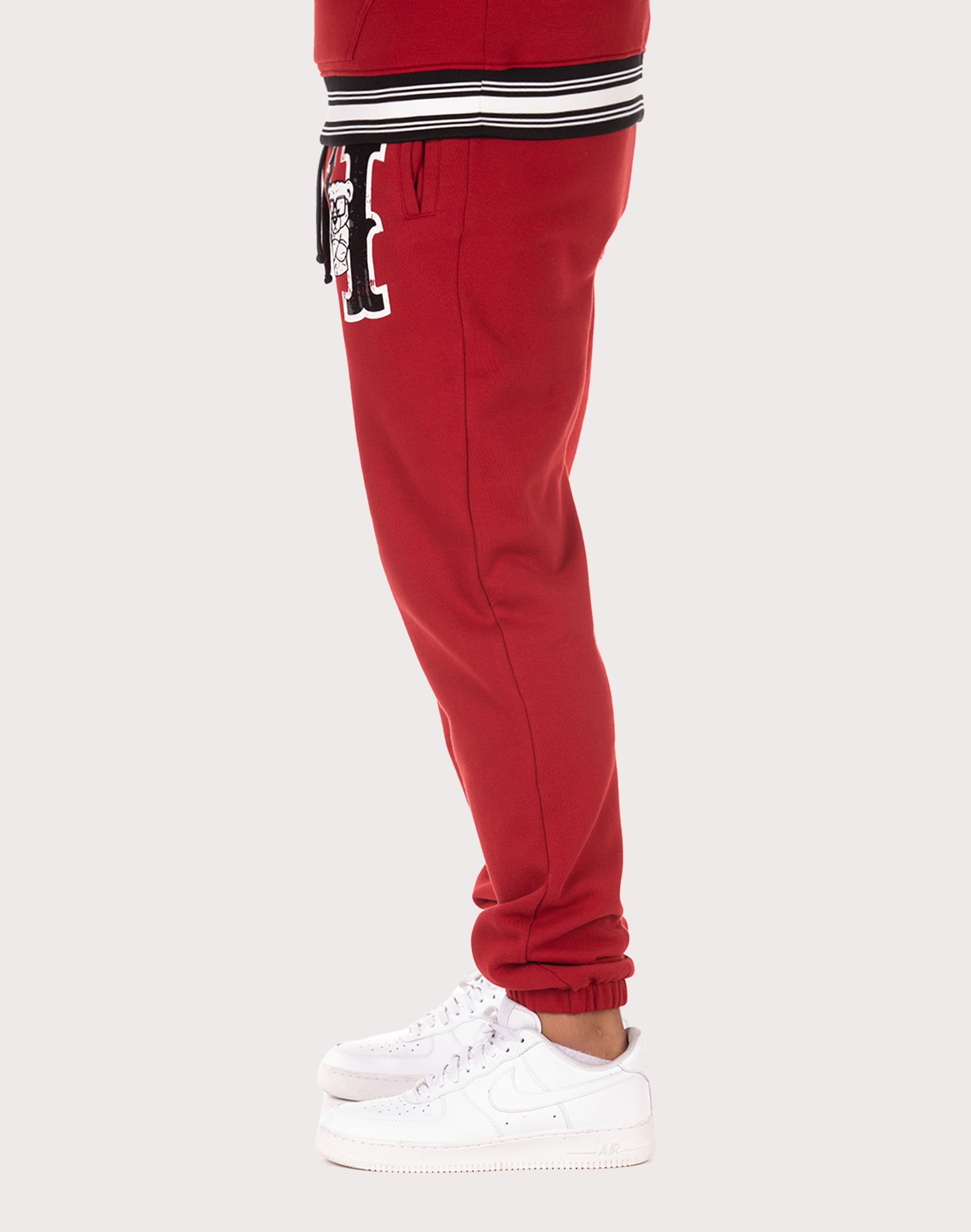 Photo of Hustle Gang Local Fleece Red Pants