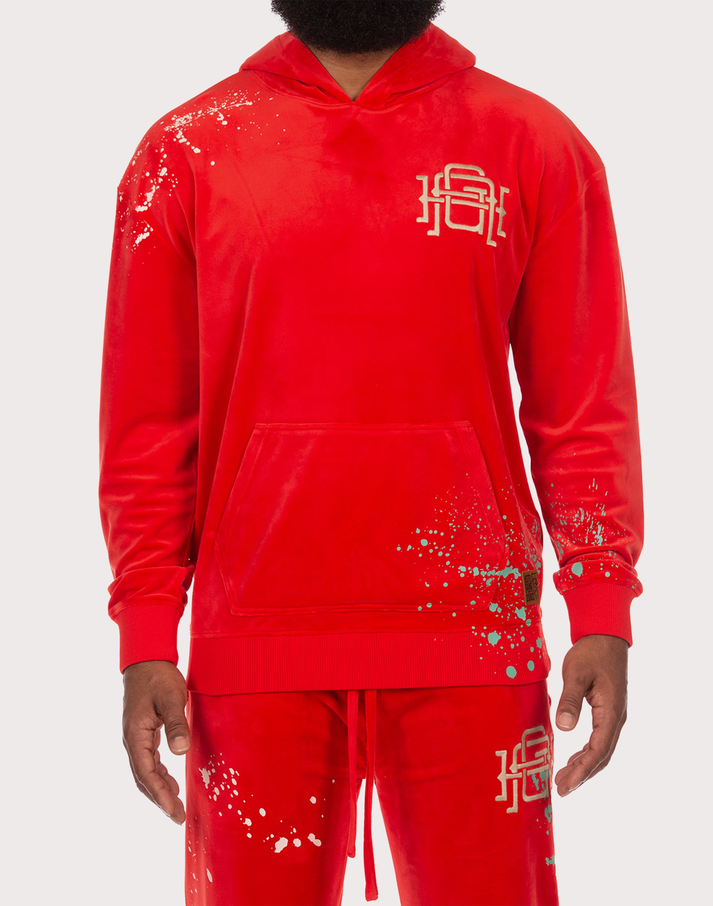 Photo of Hustle Gang Effortless Red Hoodie