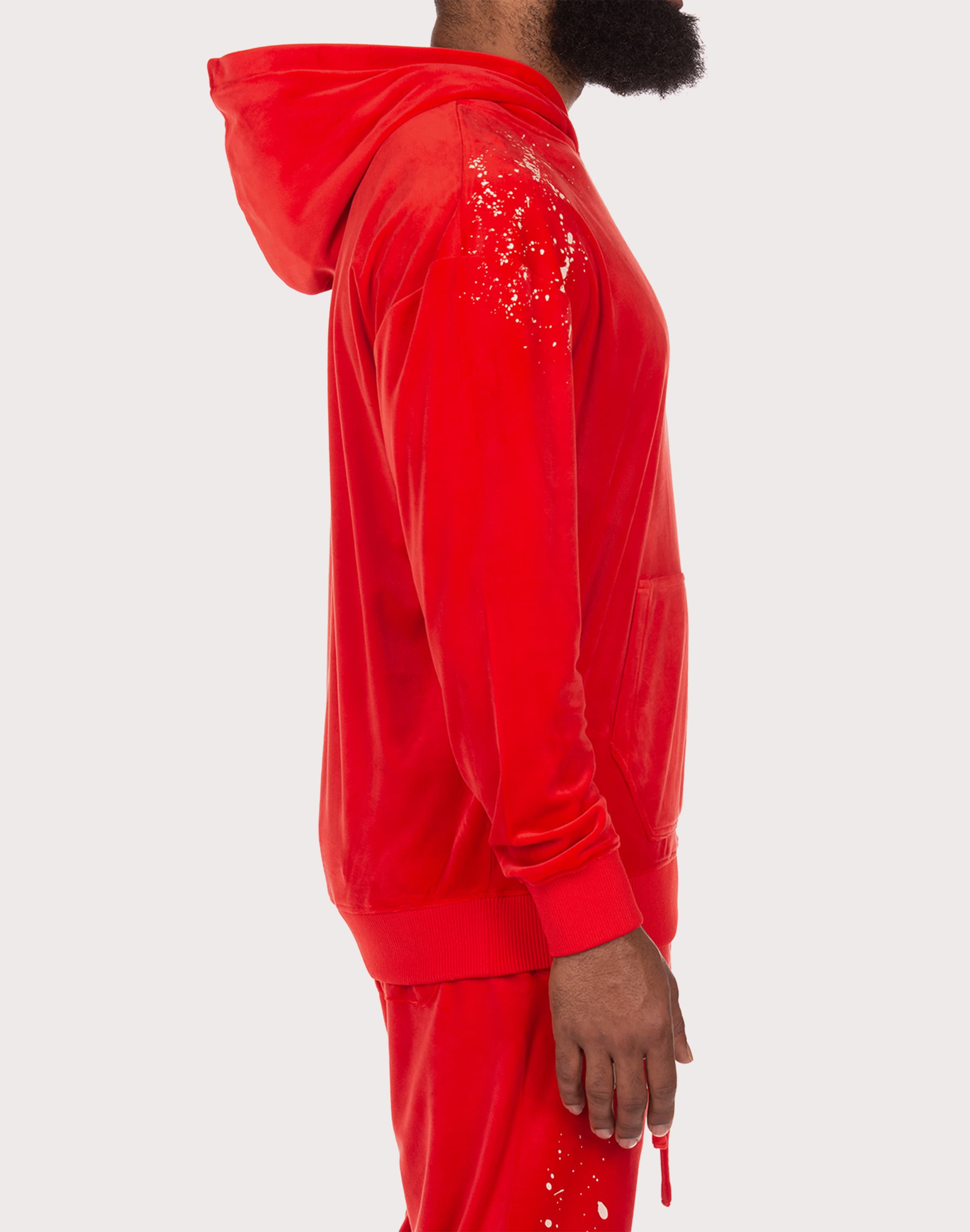 Photo of Hustle Gang Effortless Red Hoodie