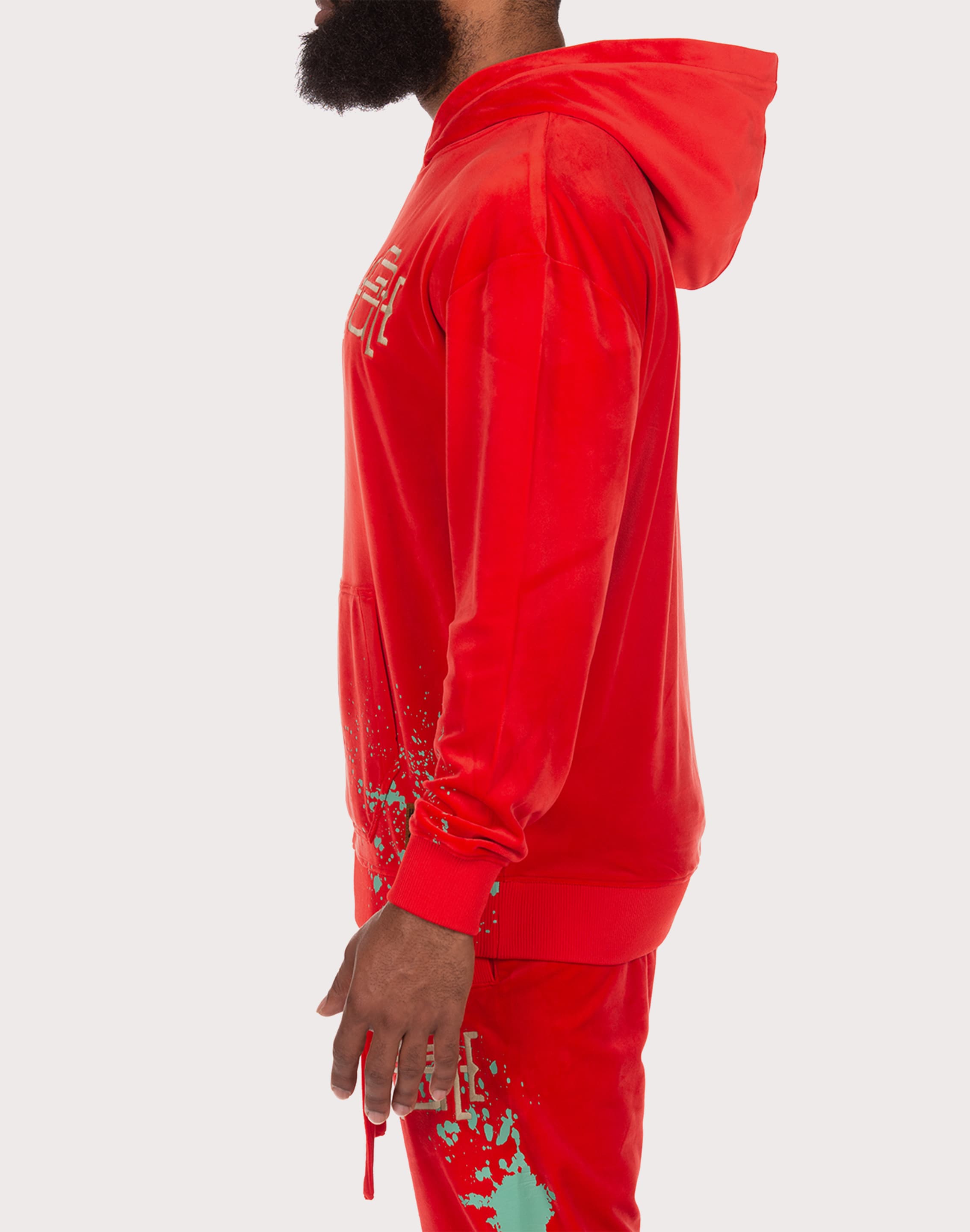Photo of Hustle Gang Effortless Red Hoodie