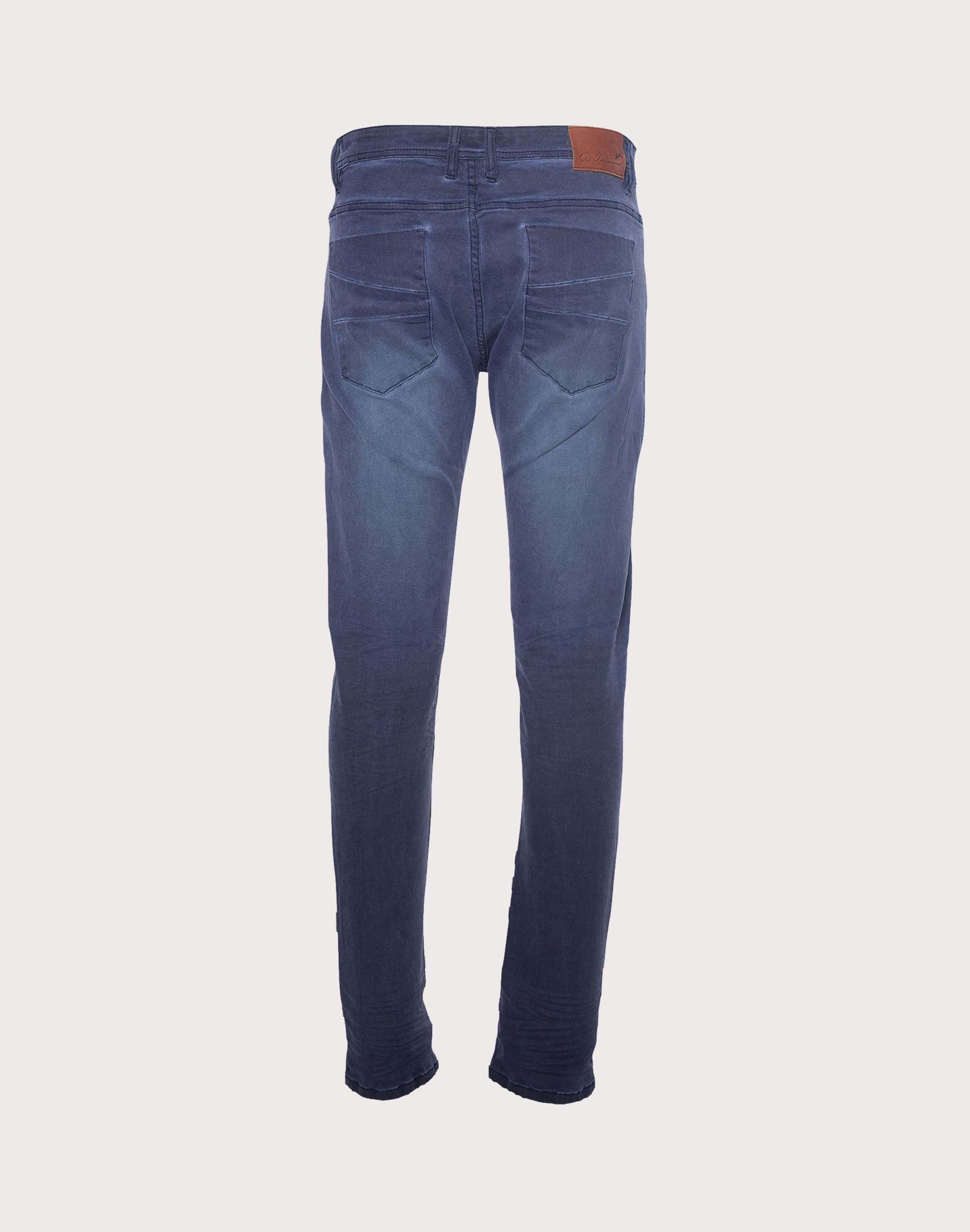 Photo of A.TIZIANO Finley Dark Washed Indigo Flare Jeans
