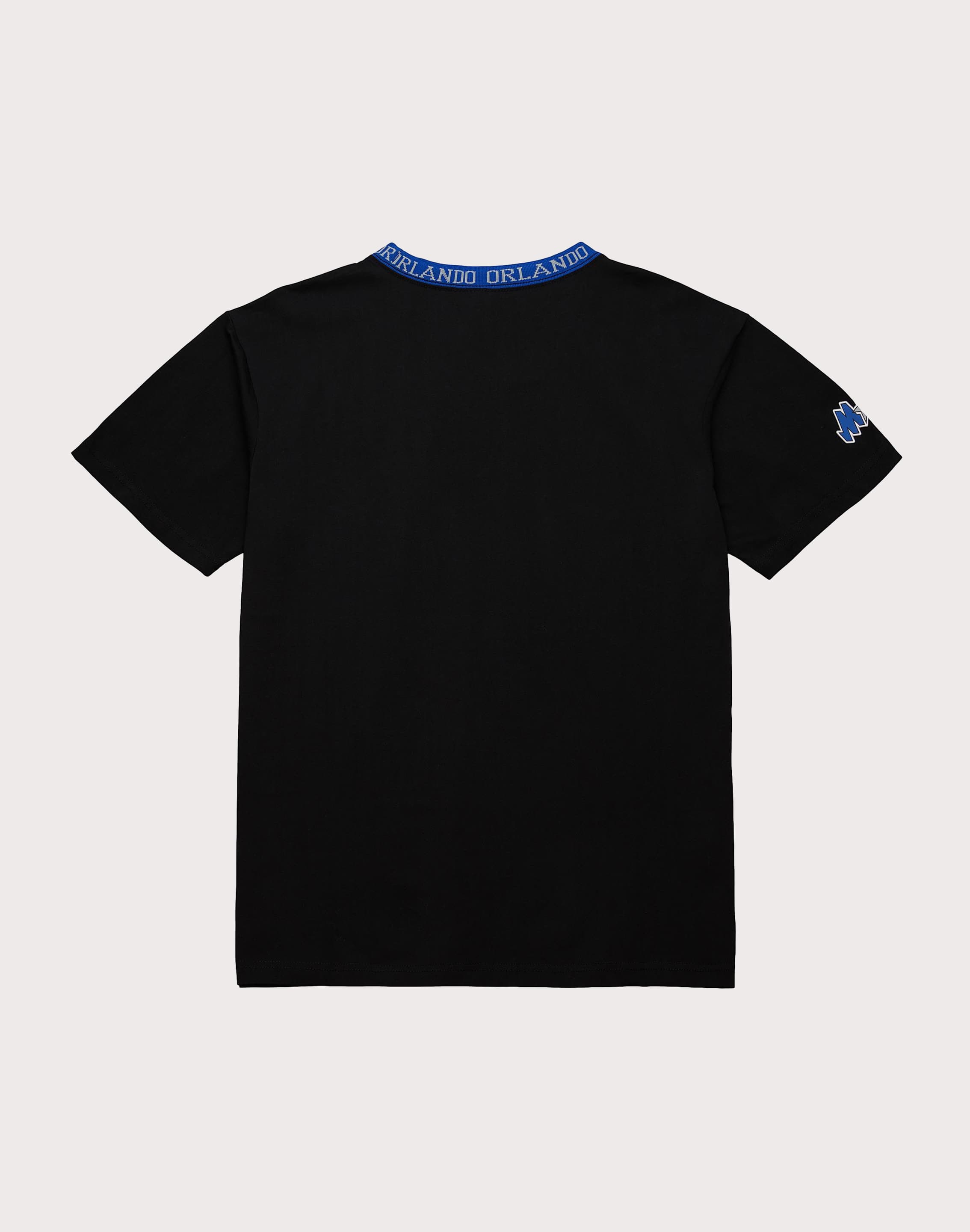 Photo of Mitchell & Ness Jacquard Ringer Short Sleeve Vintage Orlando Magic Black T-Shirt