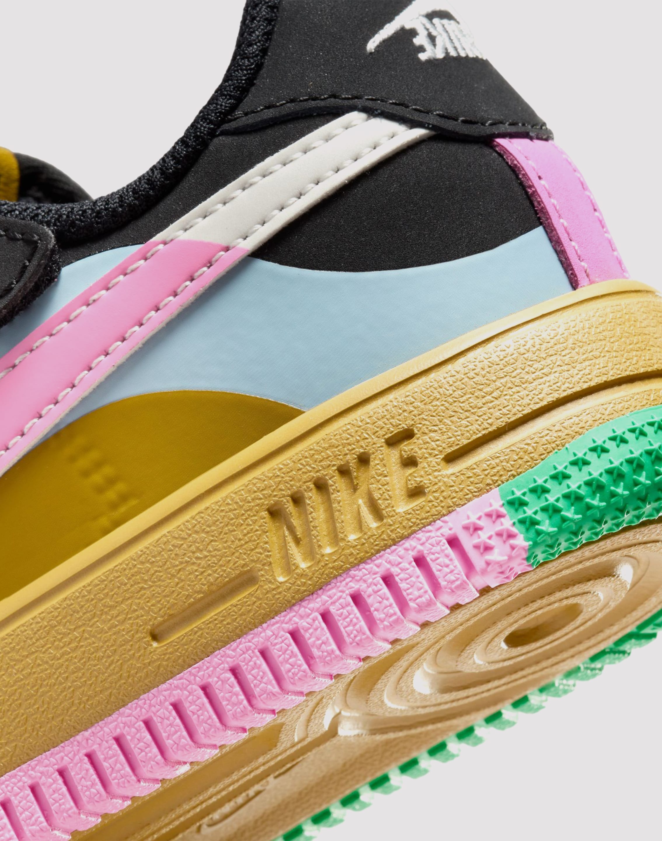 Photo of Nike Air Force 1 LV8 EasyOn Preschool Girls' Black/Summit White/Lt Armory Blue