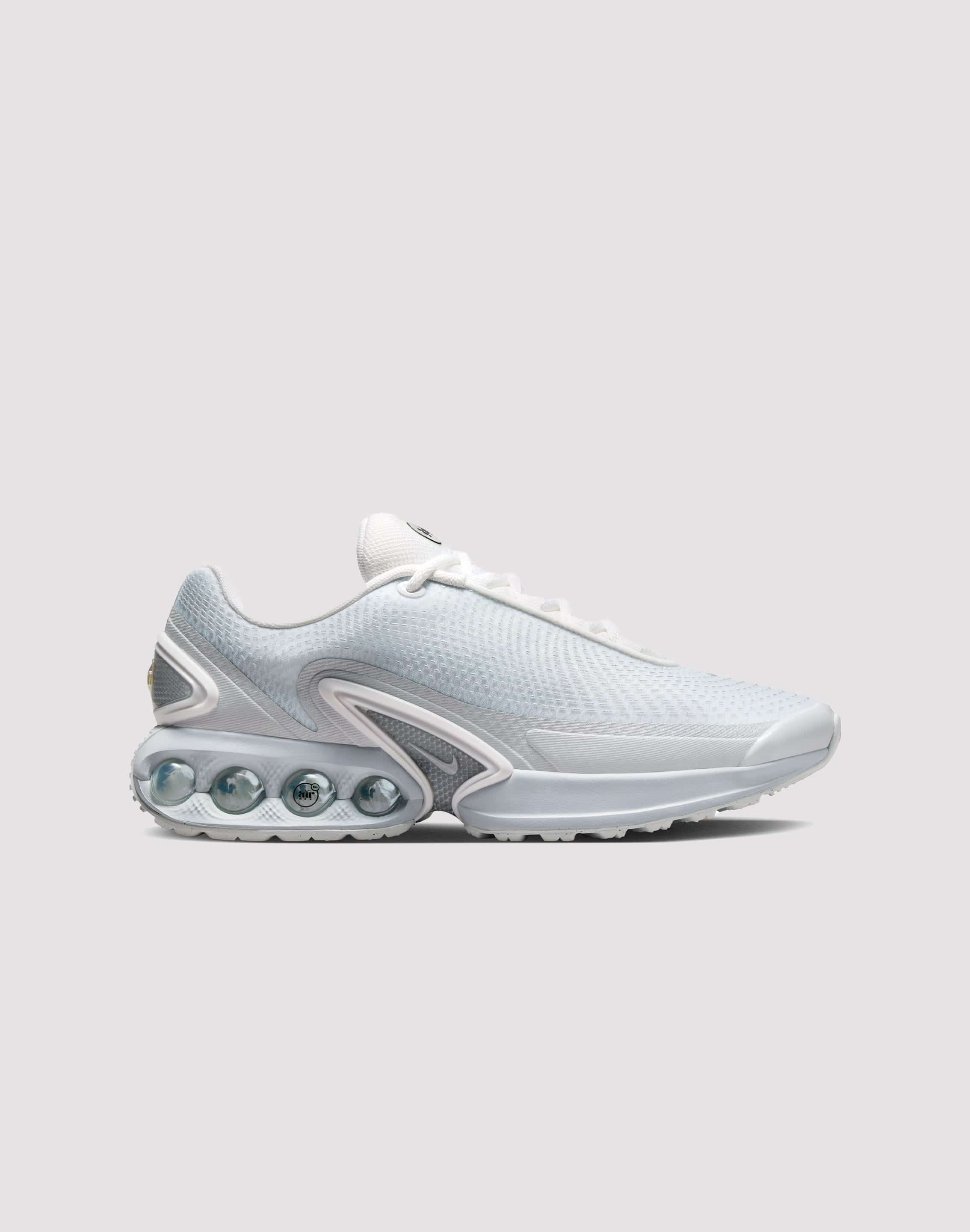 Nike Air Max Dn White/Metallic Silver – DTLR - Main Image