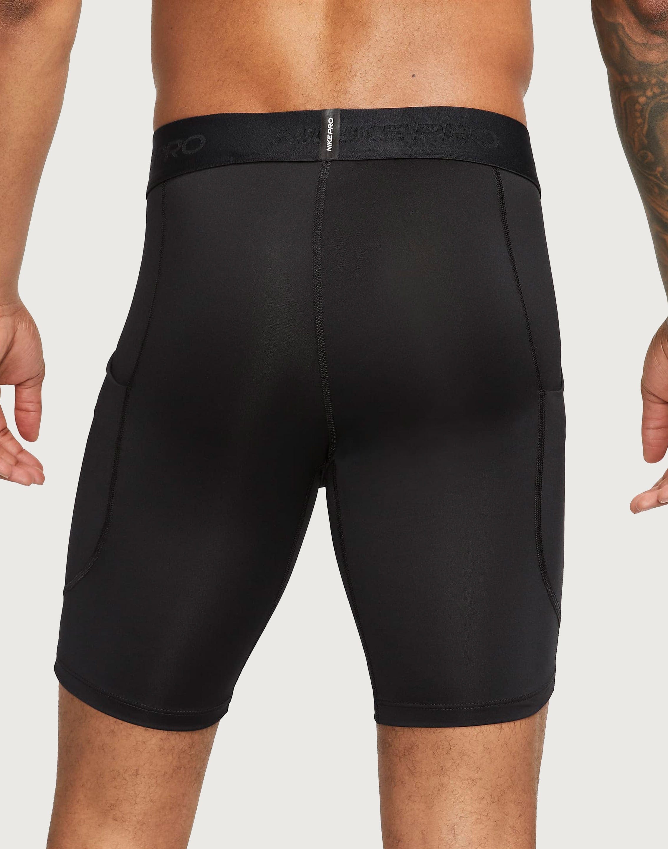 Haystek Grey Nike Pro Inch Compression Shorts Nike ProMen's Dri