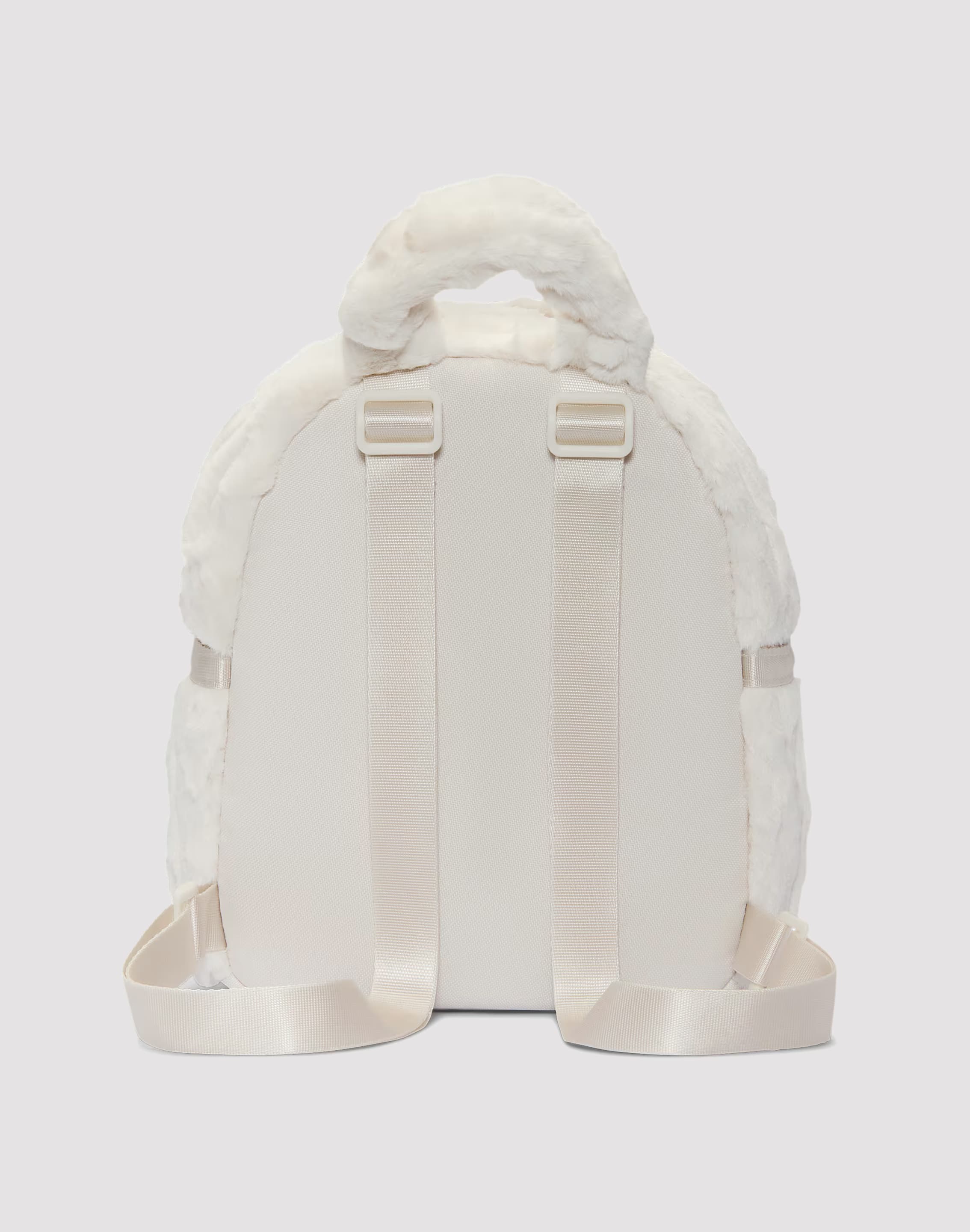 nike backpack with a white swoosh 40.00 Nike Futura Faux Fur Mini Backpack – DTLR