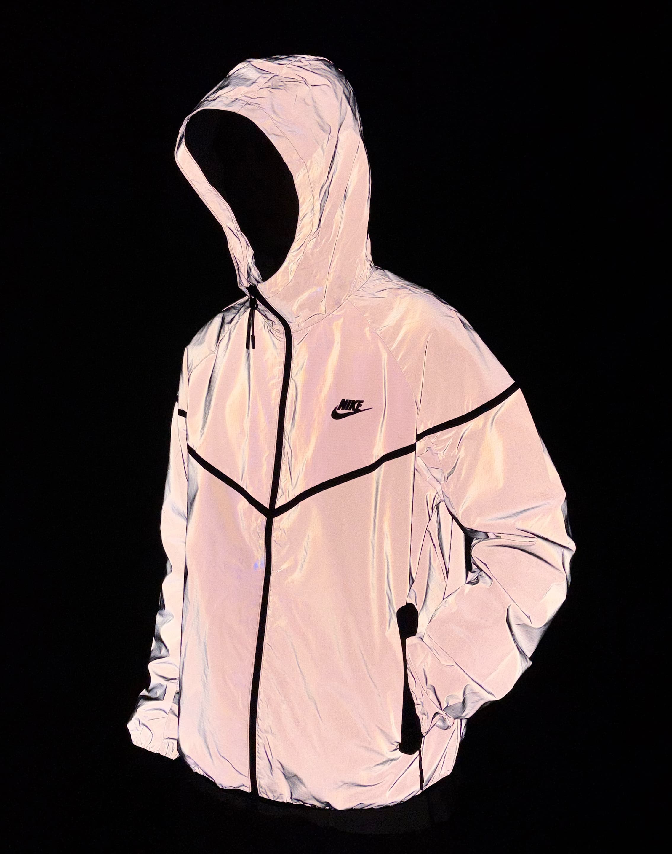 Reflective Tech Nike Tech Woven Reflective Flash Jacket – DTLR