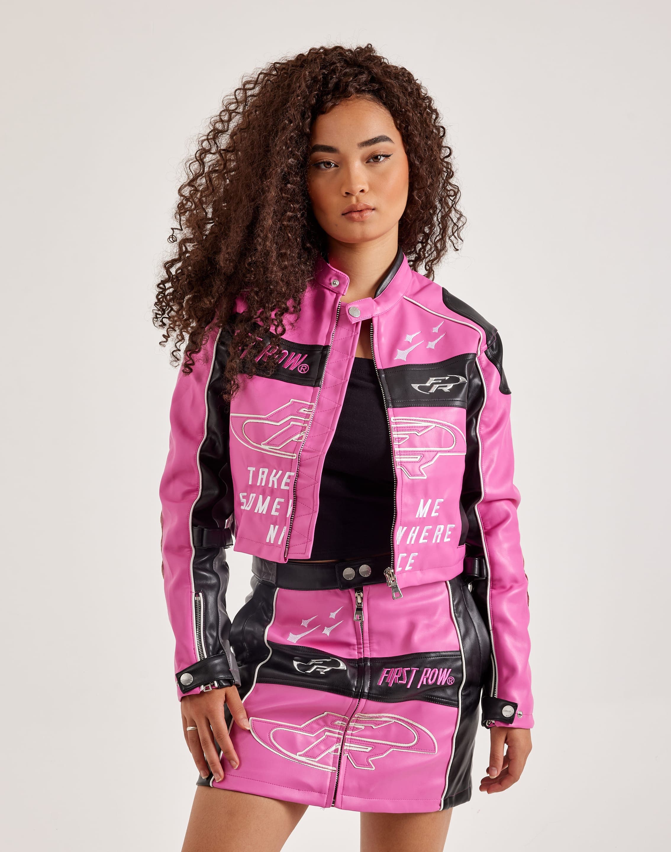 First Row Leather Racing Jacket – DTLR