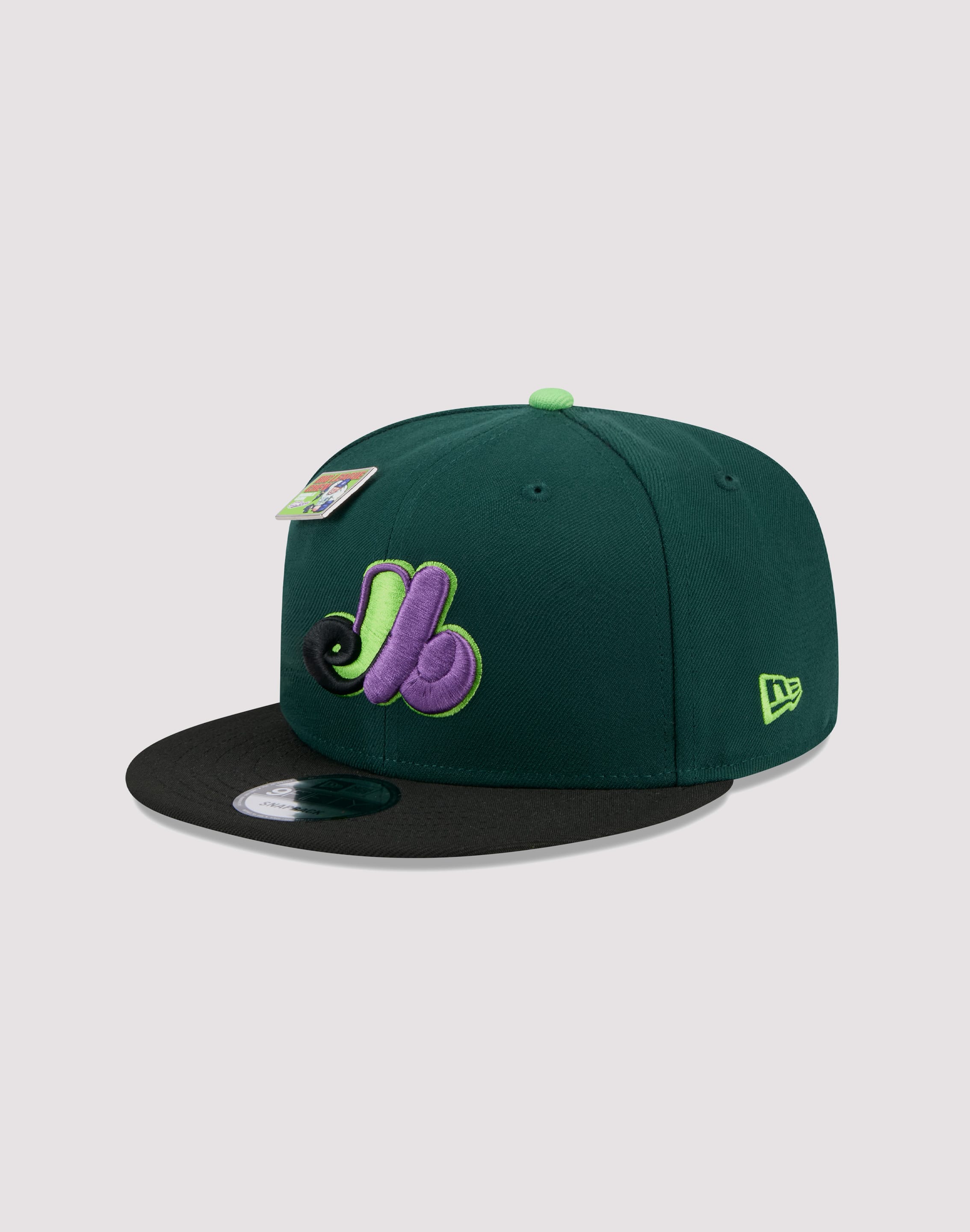 Photo of New Era Big League Chew Montreal Expos 9FIFTY Green/Black Snapback