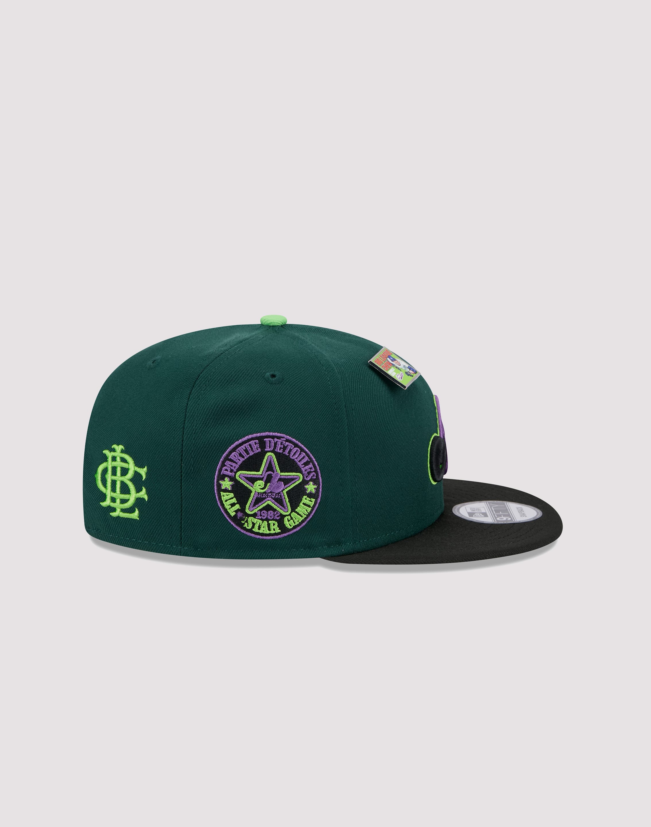 Photo of New Era Big League Chew Montreal Expos 9FIFTY Green/Black Snapback