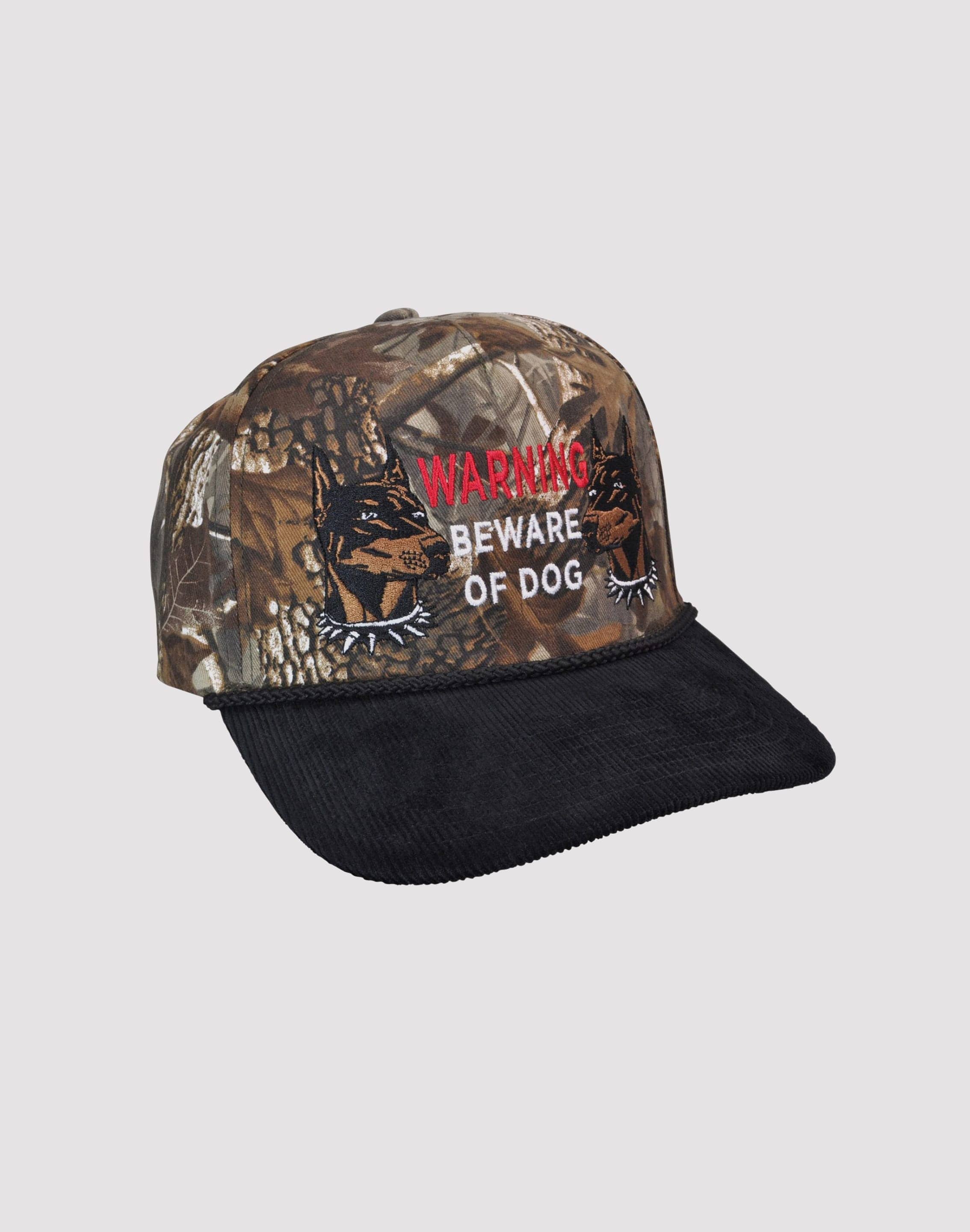 Photo of GENERAL RELATIVITY COMPANY LLC Beware of Dog Foam Trucker Camo/Black Snapback