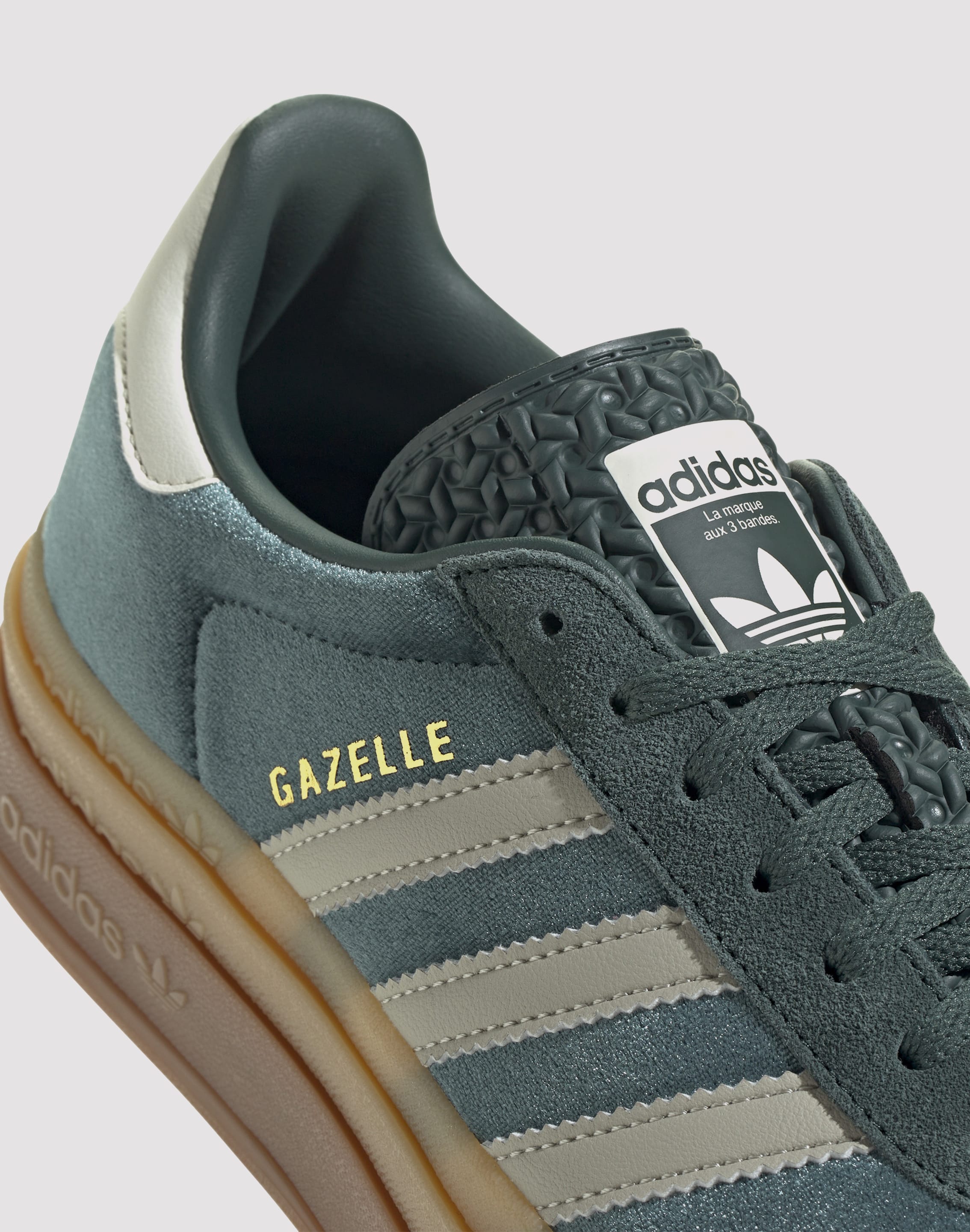 Adidas Originals Gazelle Bold "Mineral Green/Putty Grey" DTLR Adidas Originals Gazelle Bold "Mineral Green/Putty Grey" DTLR