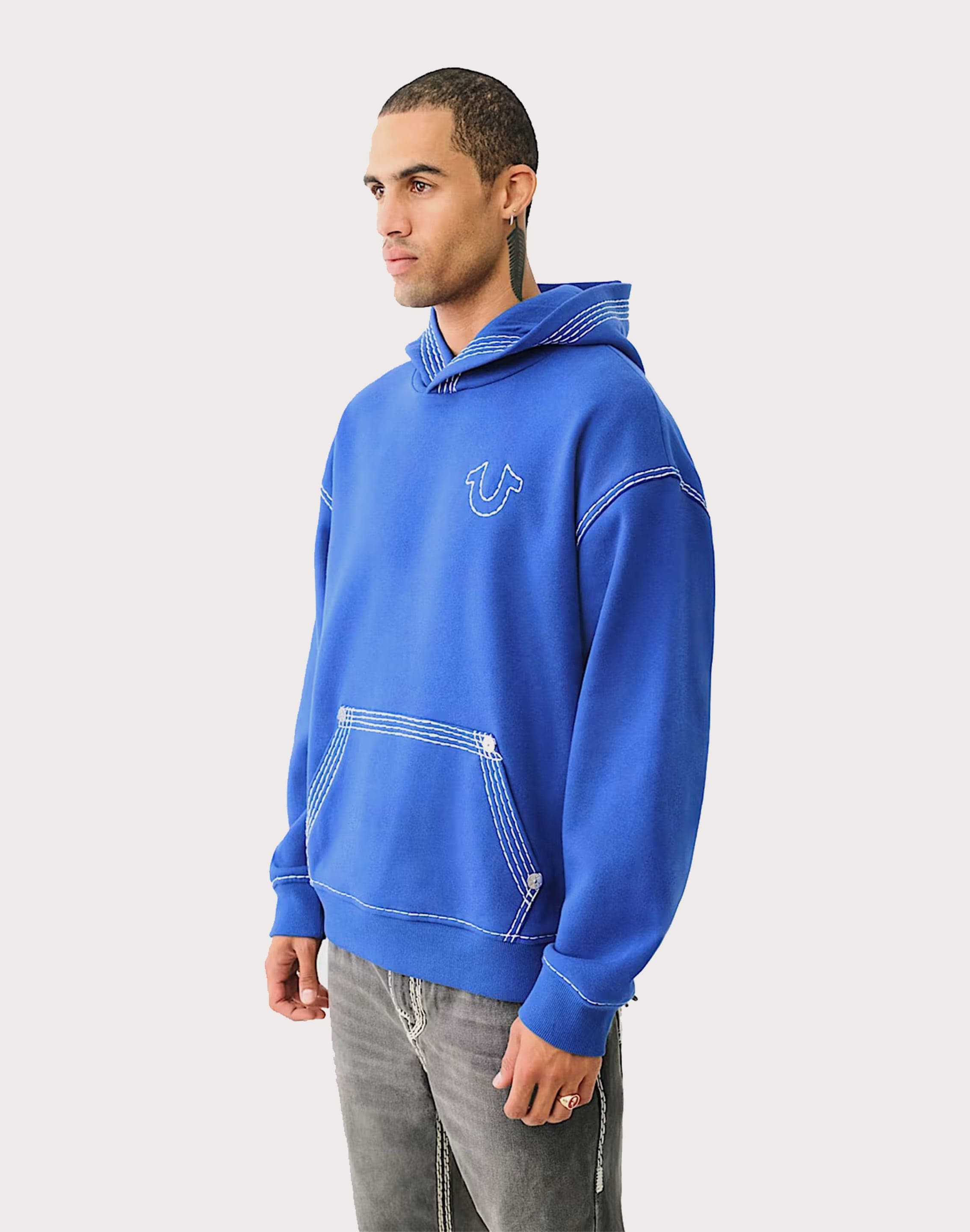 True Religion Super QT Buddha Pullover Fleece Hoodie – DTLR