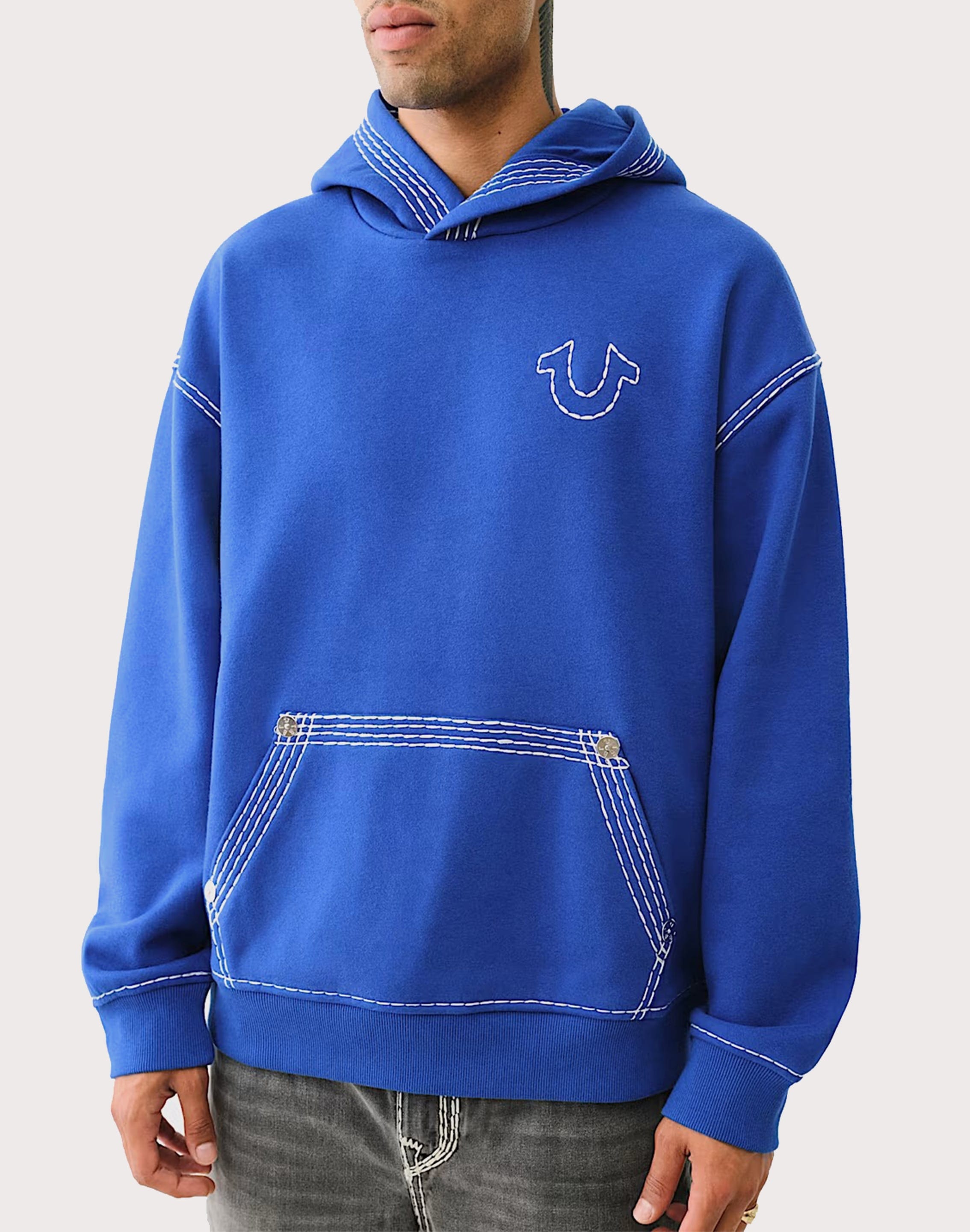 True Religion Super QT Buddha Pullover Fleece Hoodie – DTLR