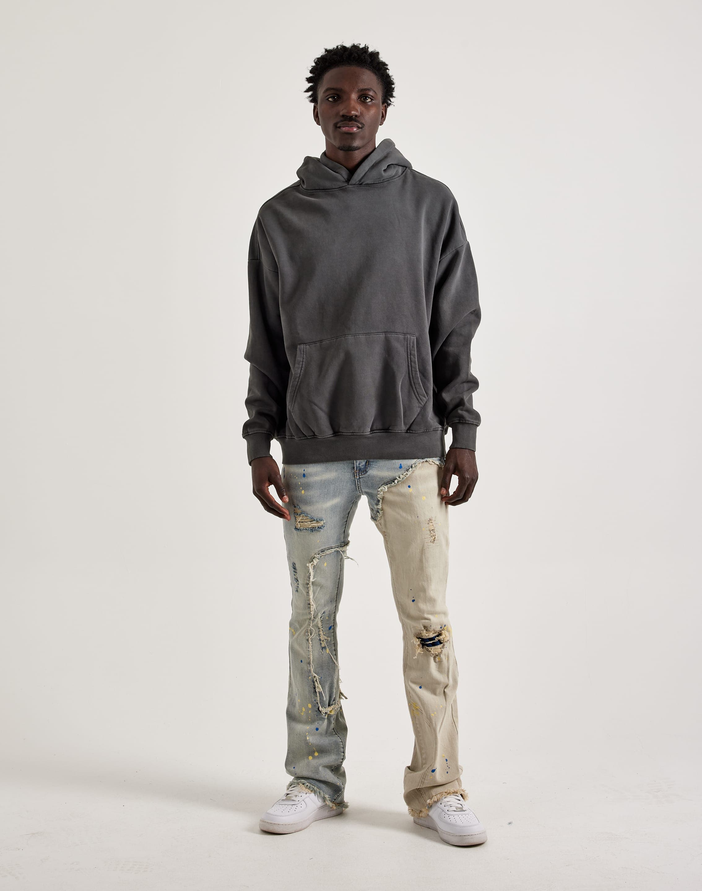 トップス neith. Layered Crush Hoodie(Gray) Layered Crush Hoodie(Camo×Gray) – neith.onlinestore