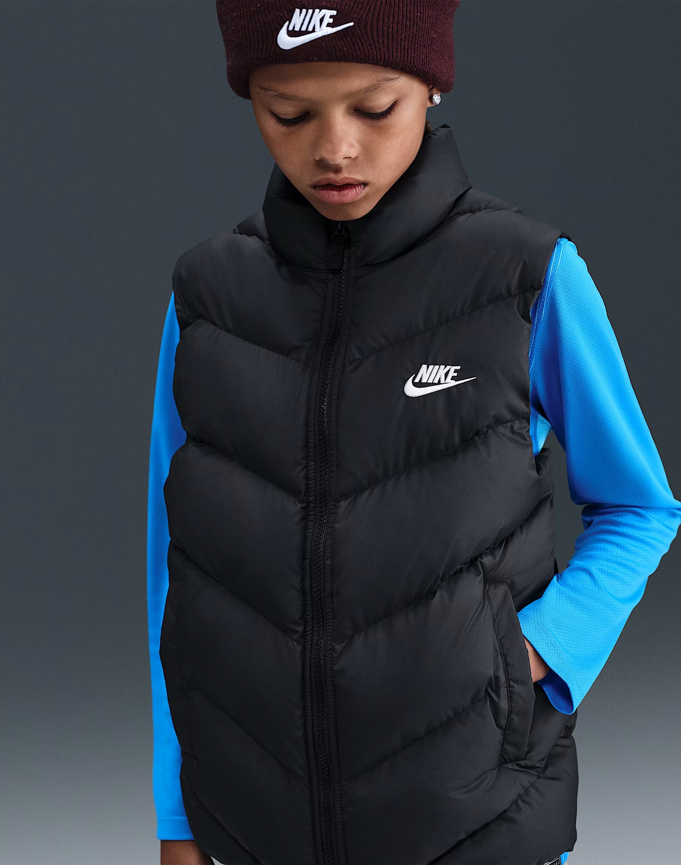 Photo of Nike Therma-FIT Puffer Vest Grade-School
