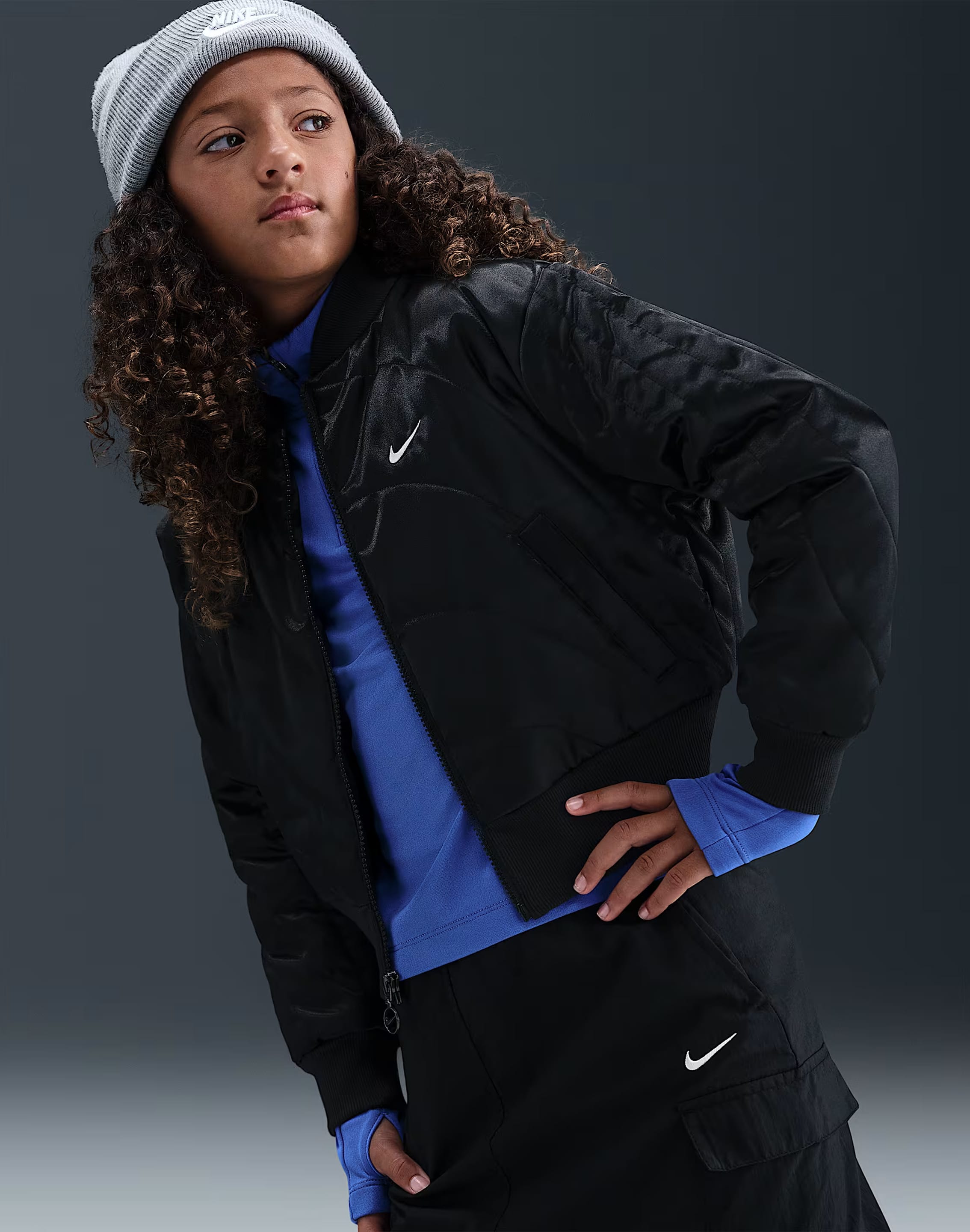 Nike Womens Nike Windbreaker Skirt And Jacket Hoodie Womens Nike