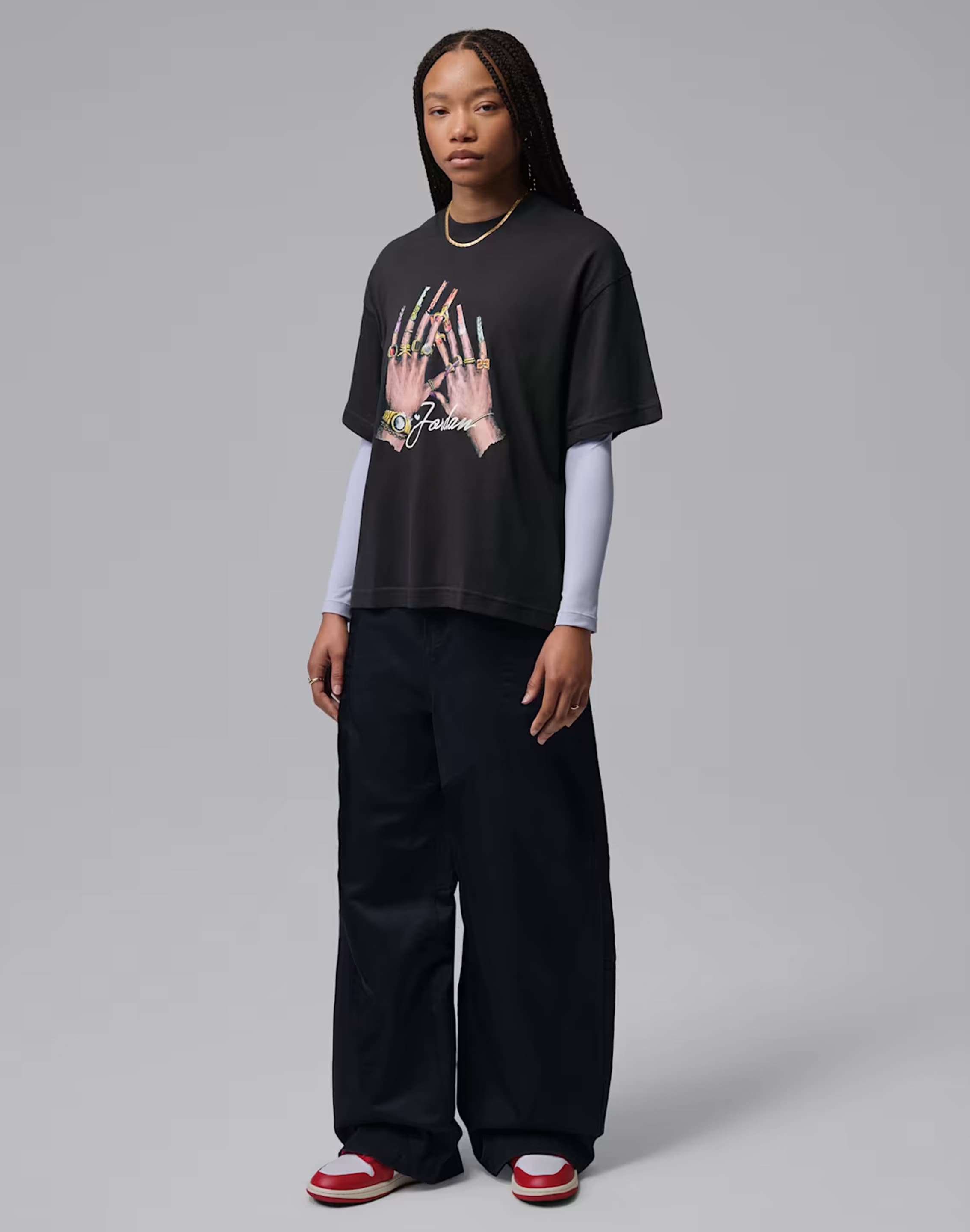 Photo of Jordan Graphic Girlfriend Tee