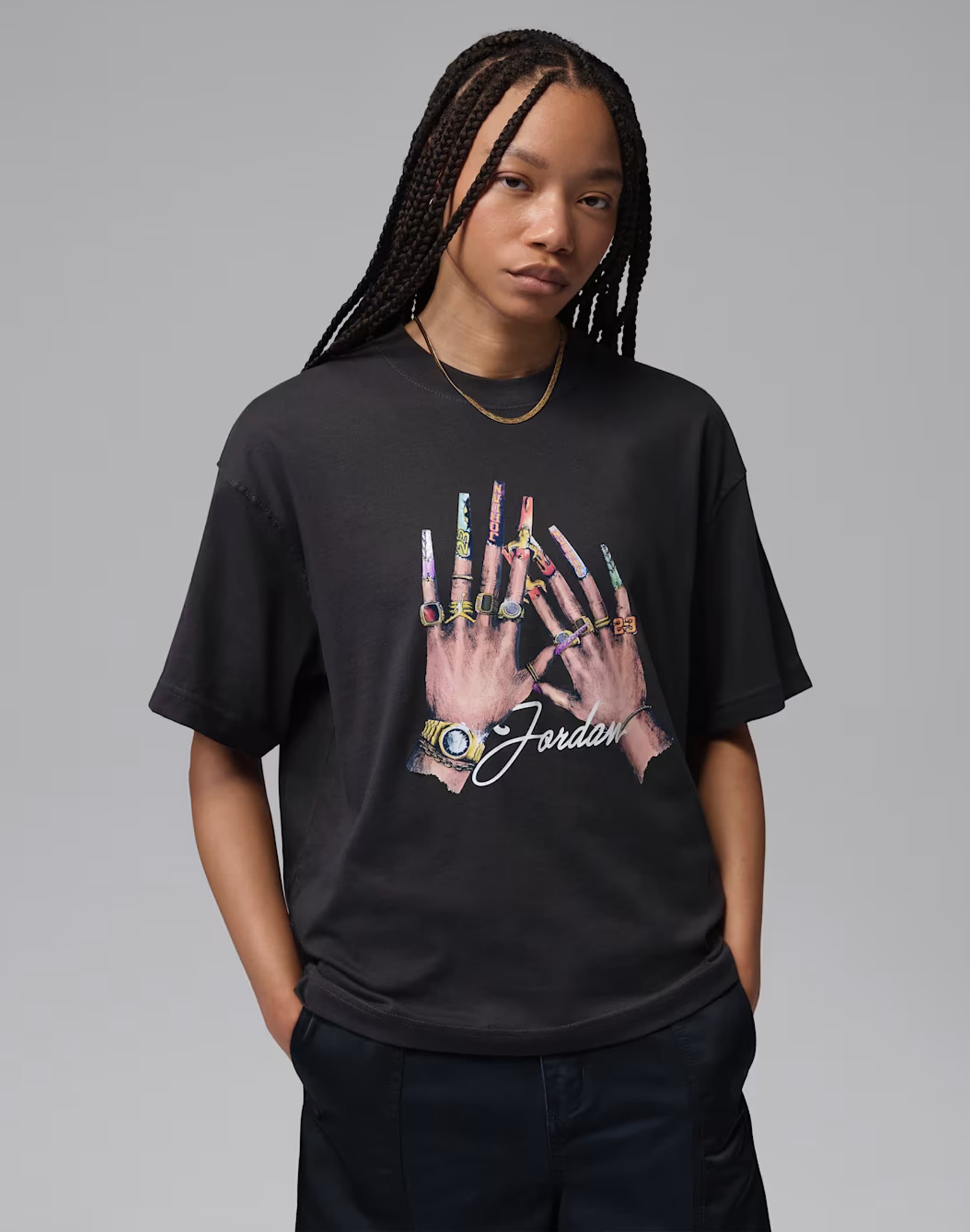 Photo of Jordan Graphic Girlfriend Tee