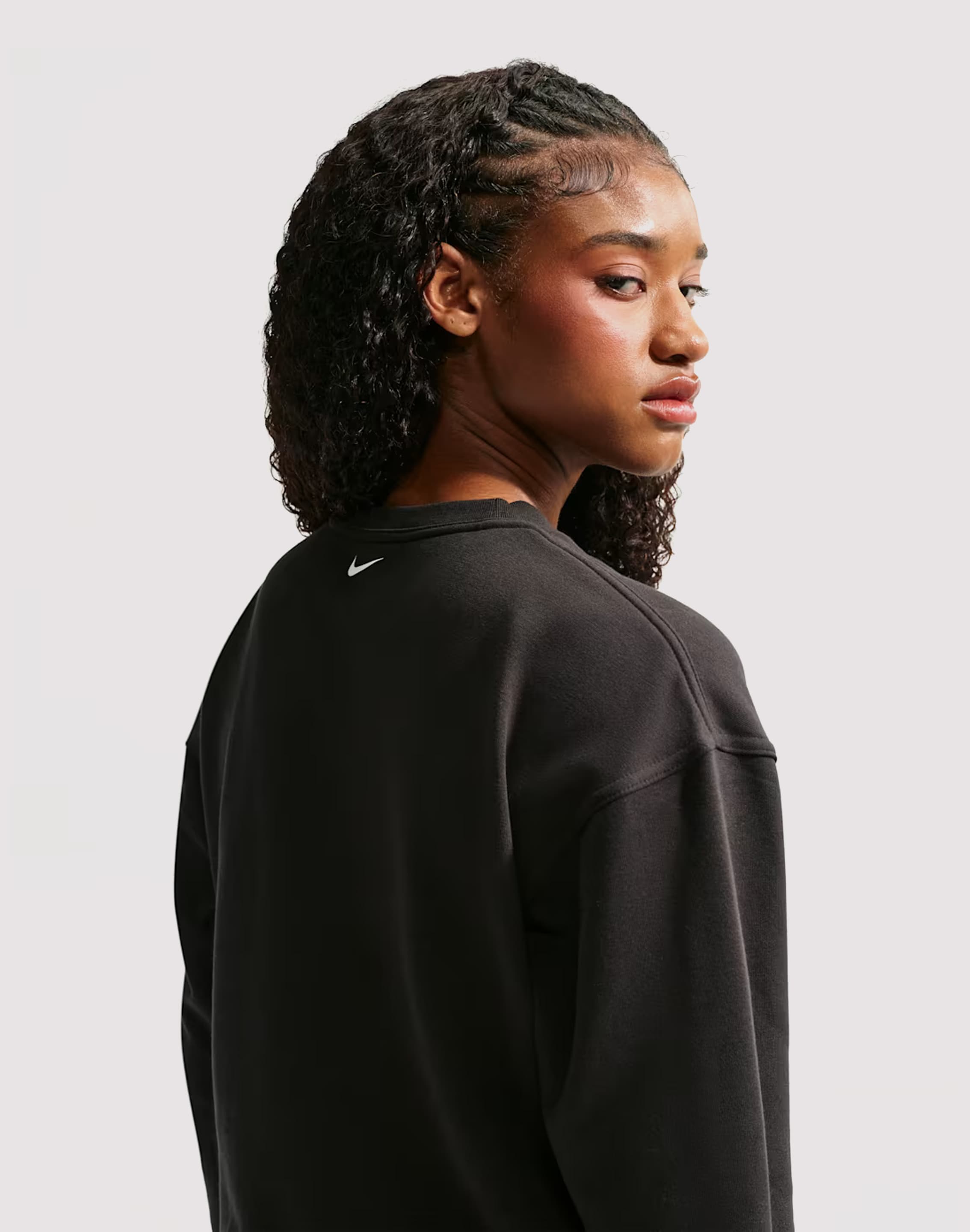 Photo of Nike Pro Dri-FIT French Terry Long-Sleeve Top