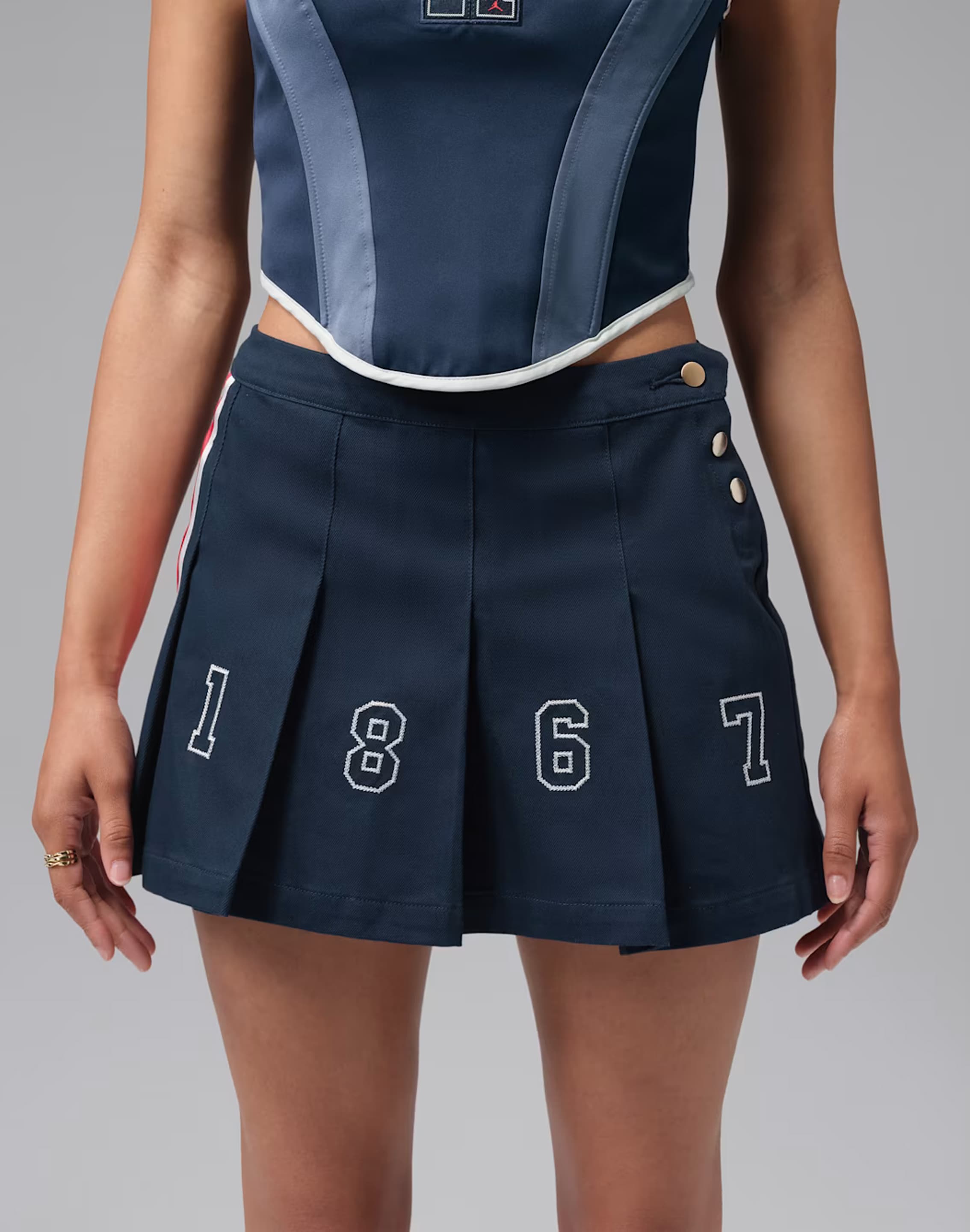 Photo of Jordan Howard University Pleated Skirt