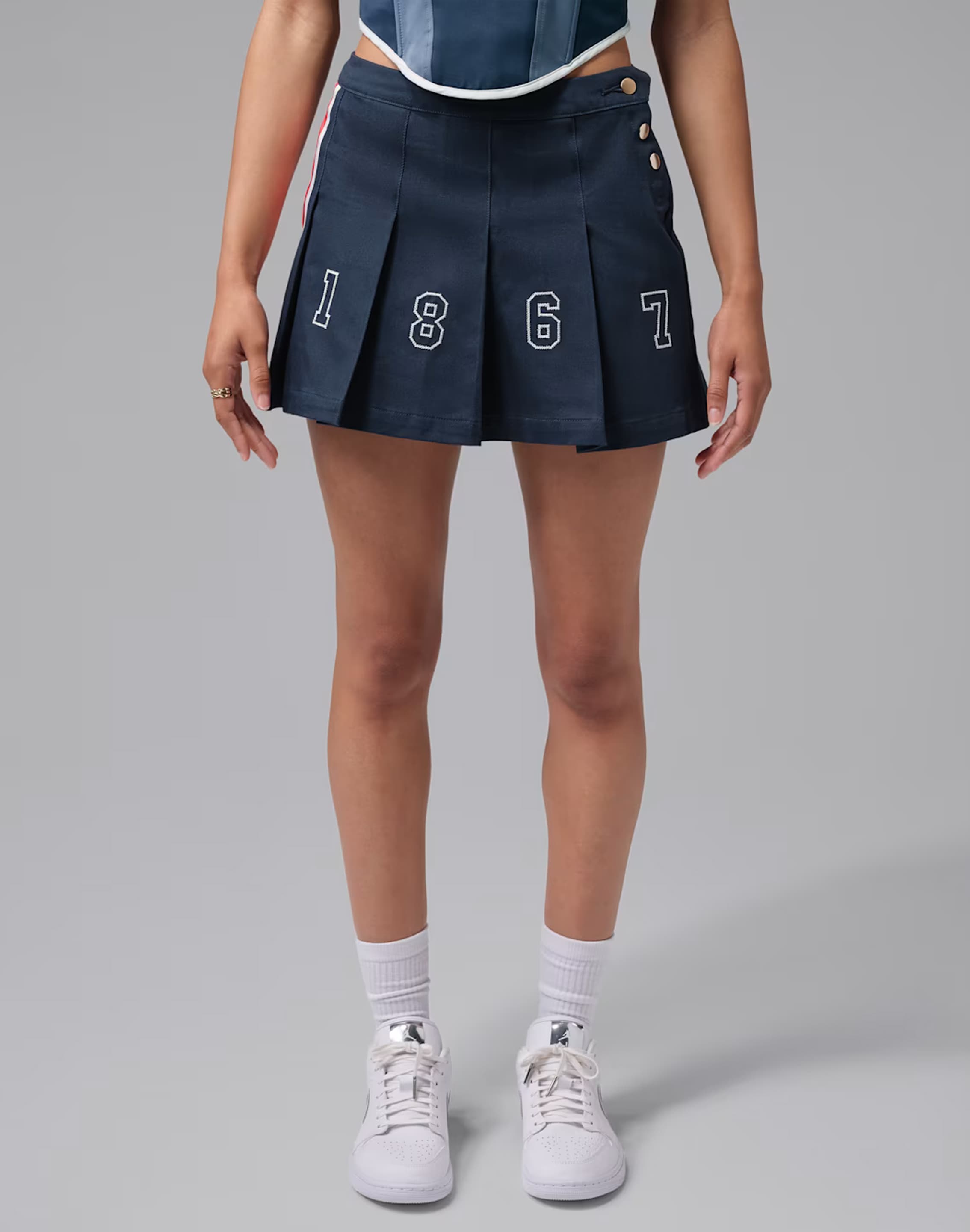 Photo of Jordan Howard University Pleated Skirt