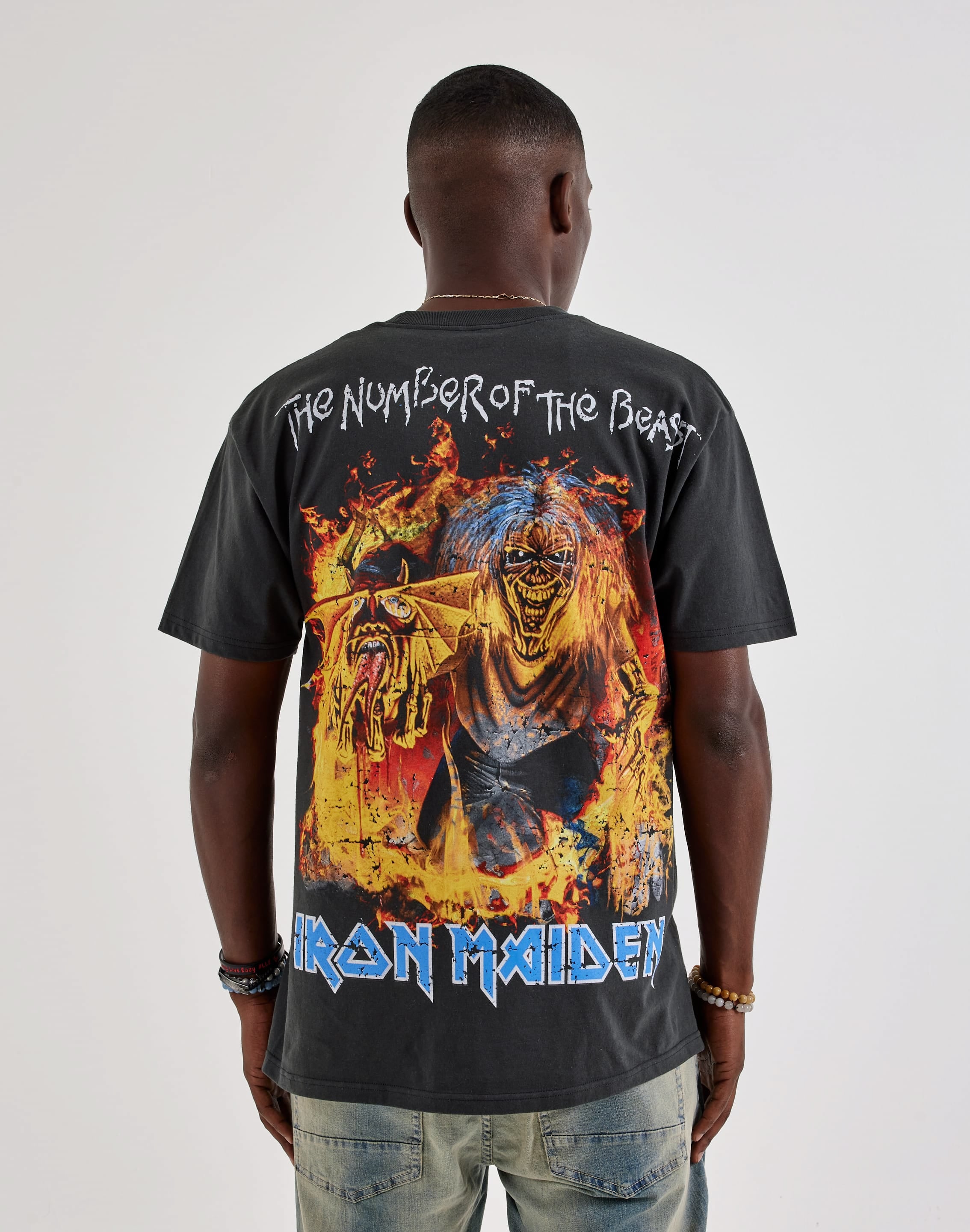 Global Merchandising Services Iron Maiden Number Of The Beast Tee, image 2 of 4