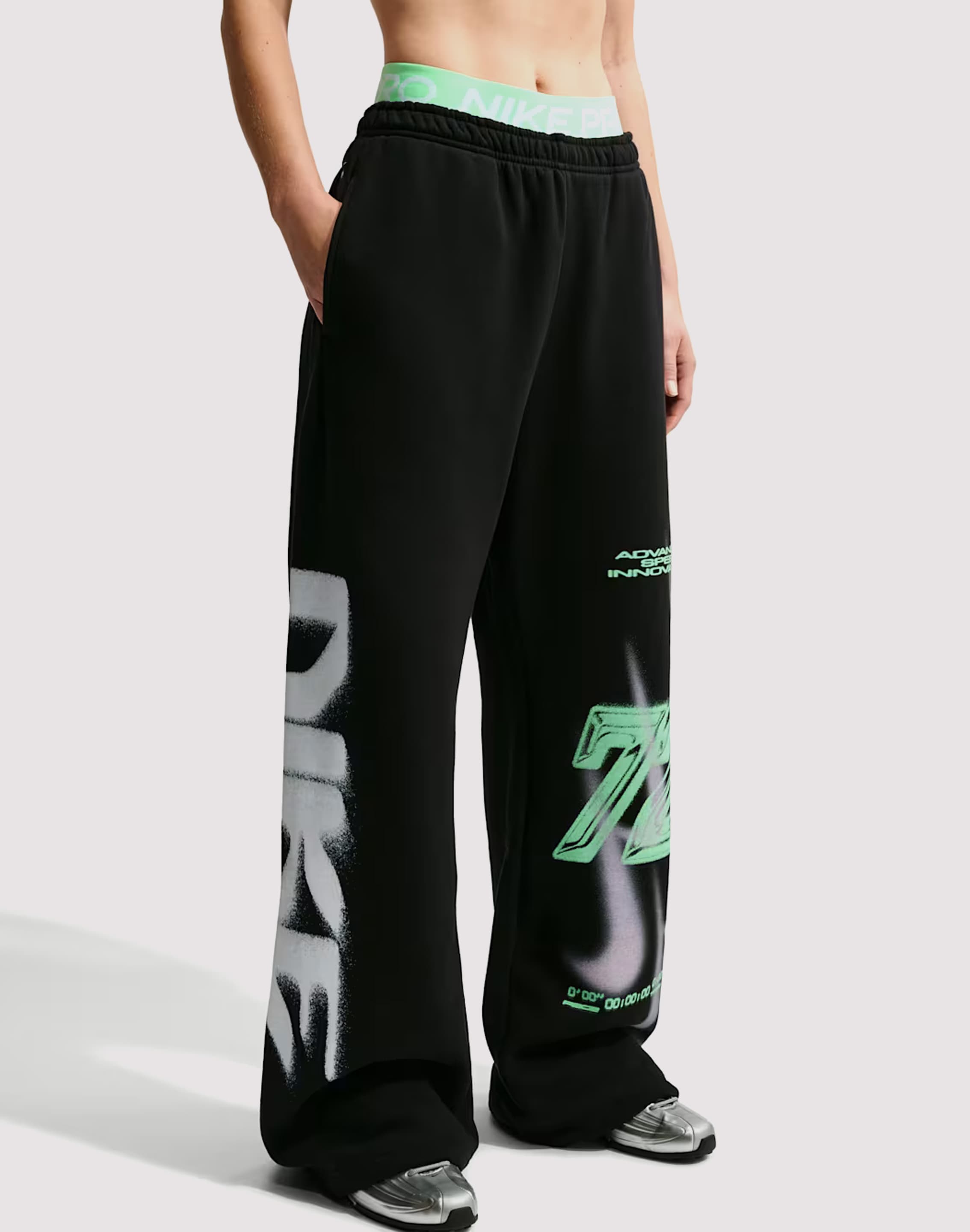 Photo of Nike Studio Fleece High-Rise Pants