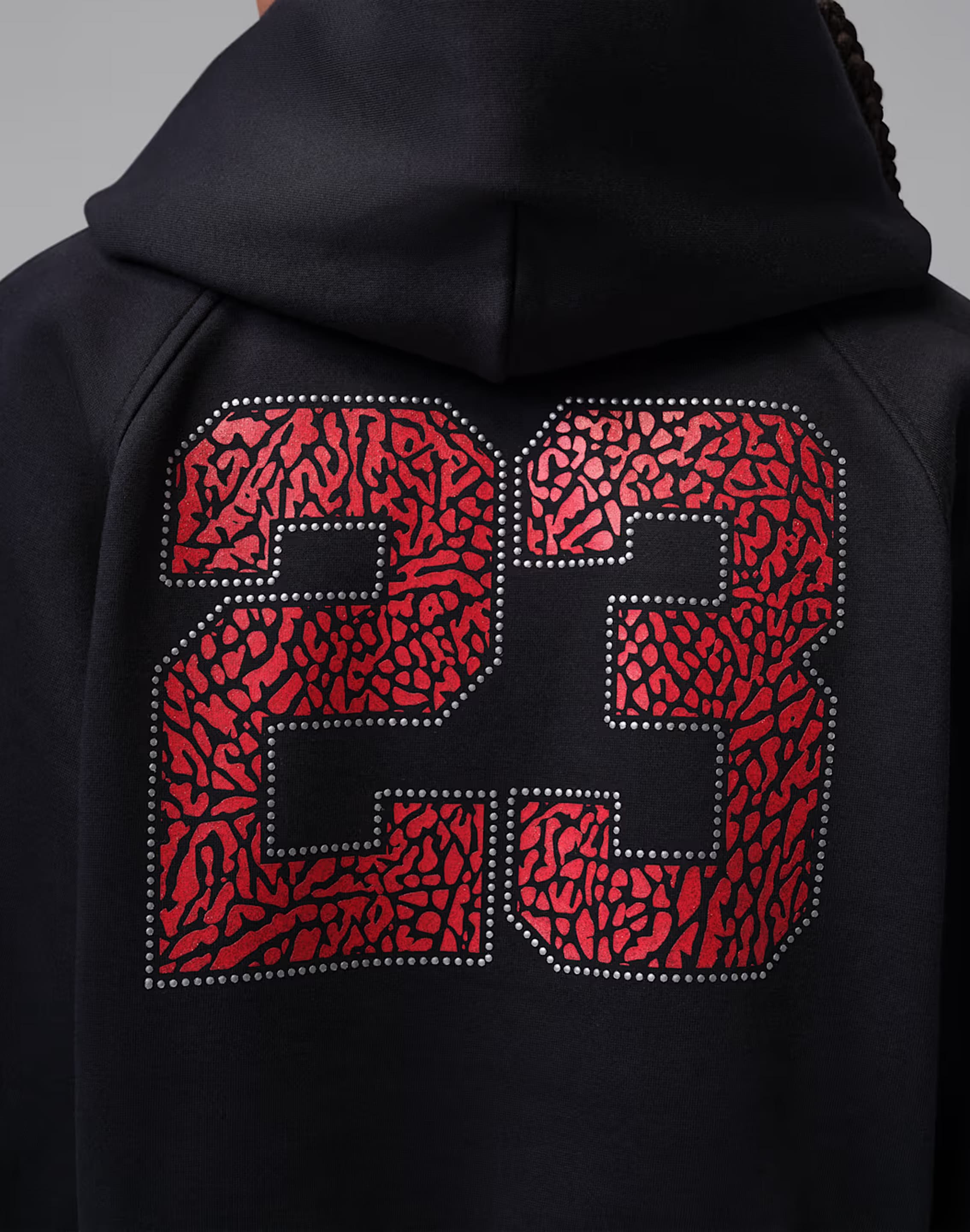 Photo of Jordan Brooklyn Fleece Cropped Pullover Hoodie