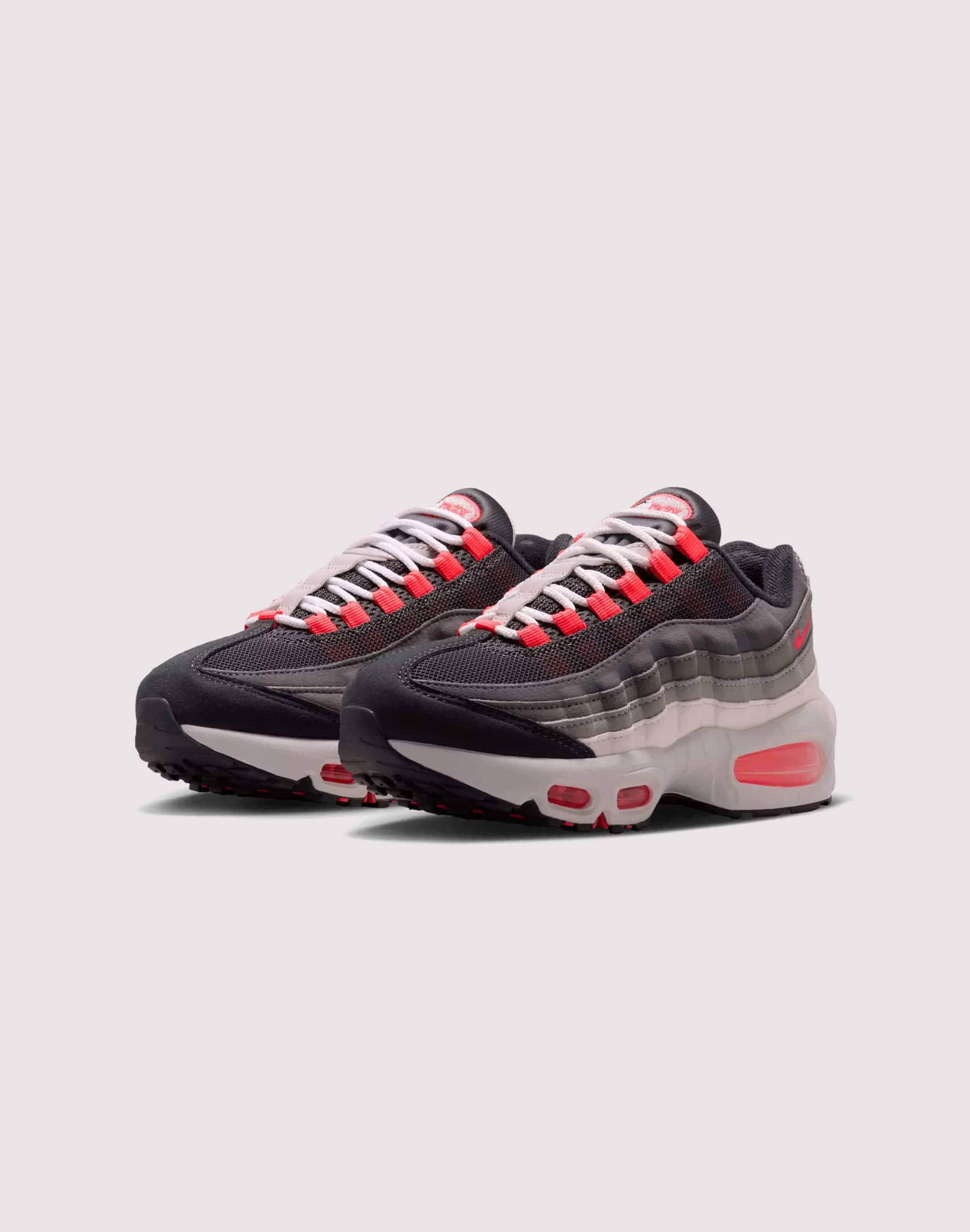 Photo of Nike Air Max 95 Big Bubble 'Solar Red' Grade-School
